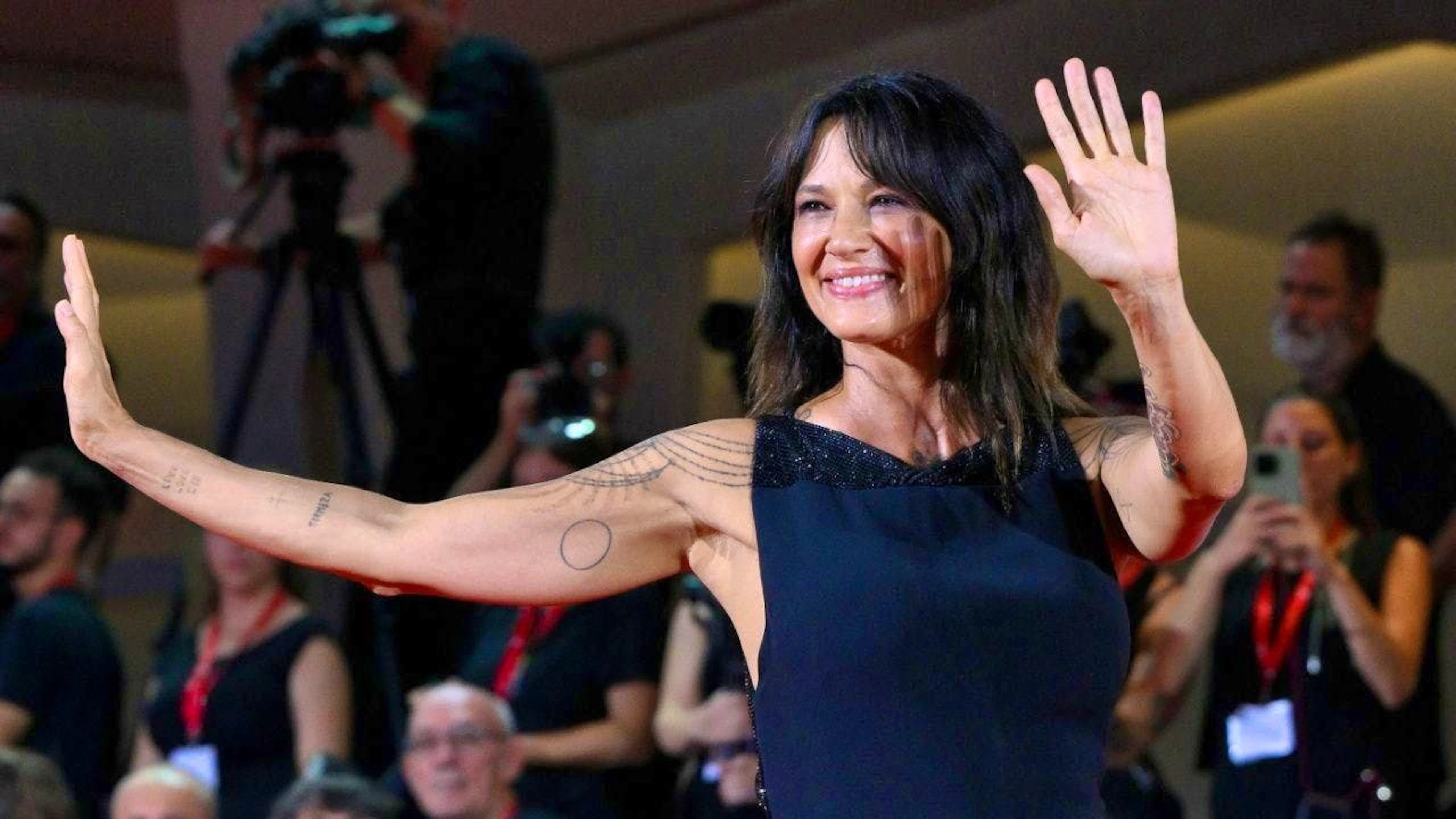 Asia Argento is an Italian actress, filmmaker, and musician. The Locarno Film Festival is honoring the 50-year-old for her lifetime achievement. (File photo)