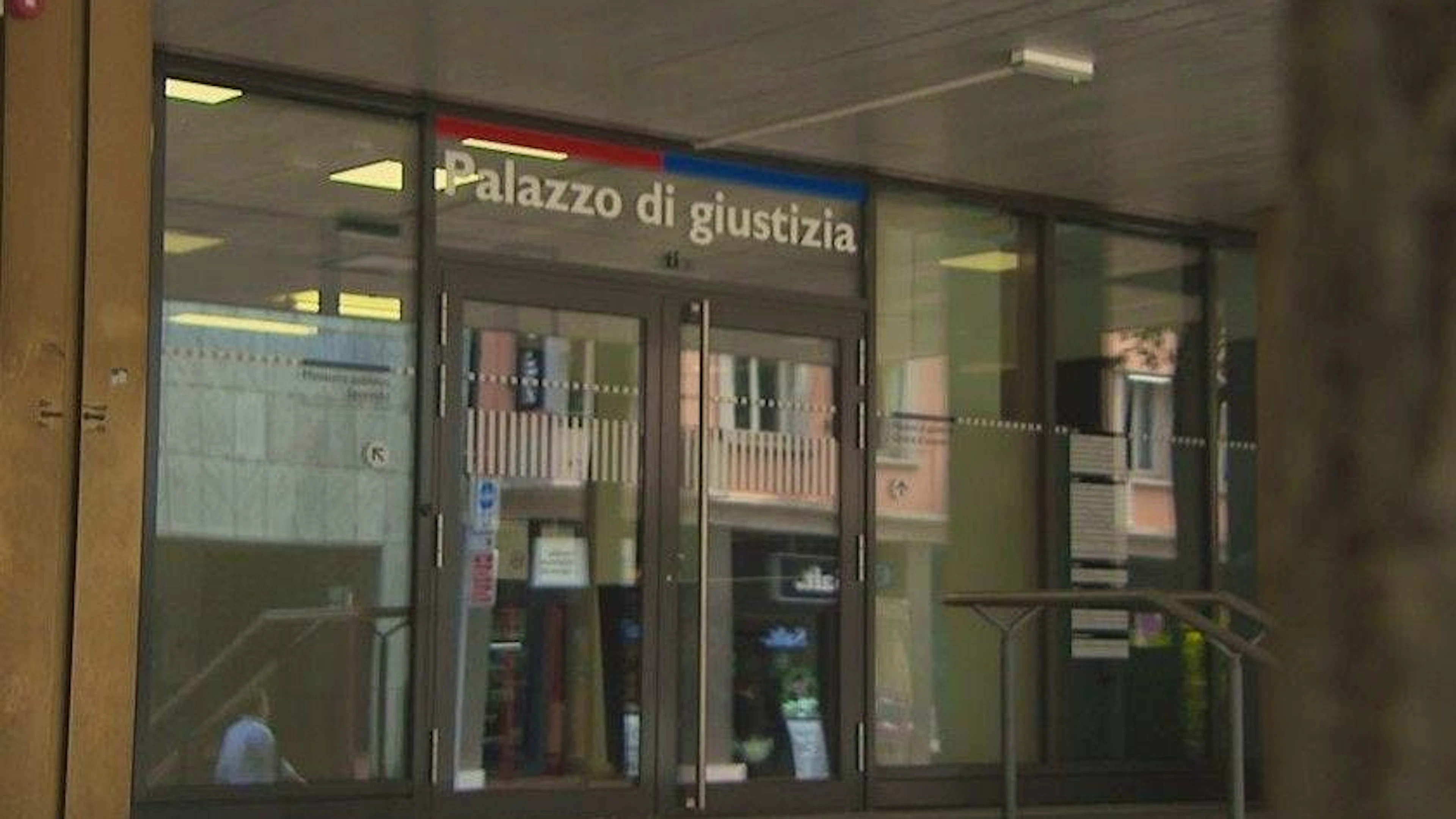 Il palazzo di giustizia di Lugano