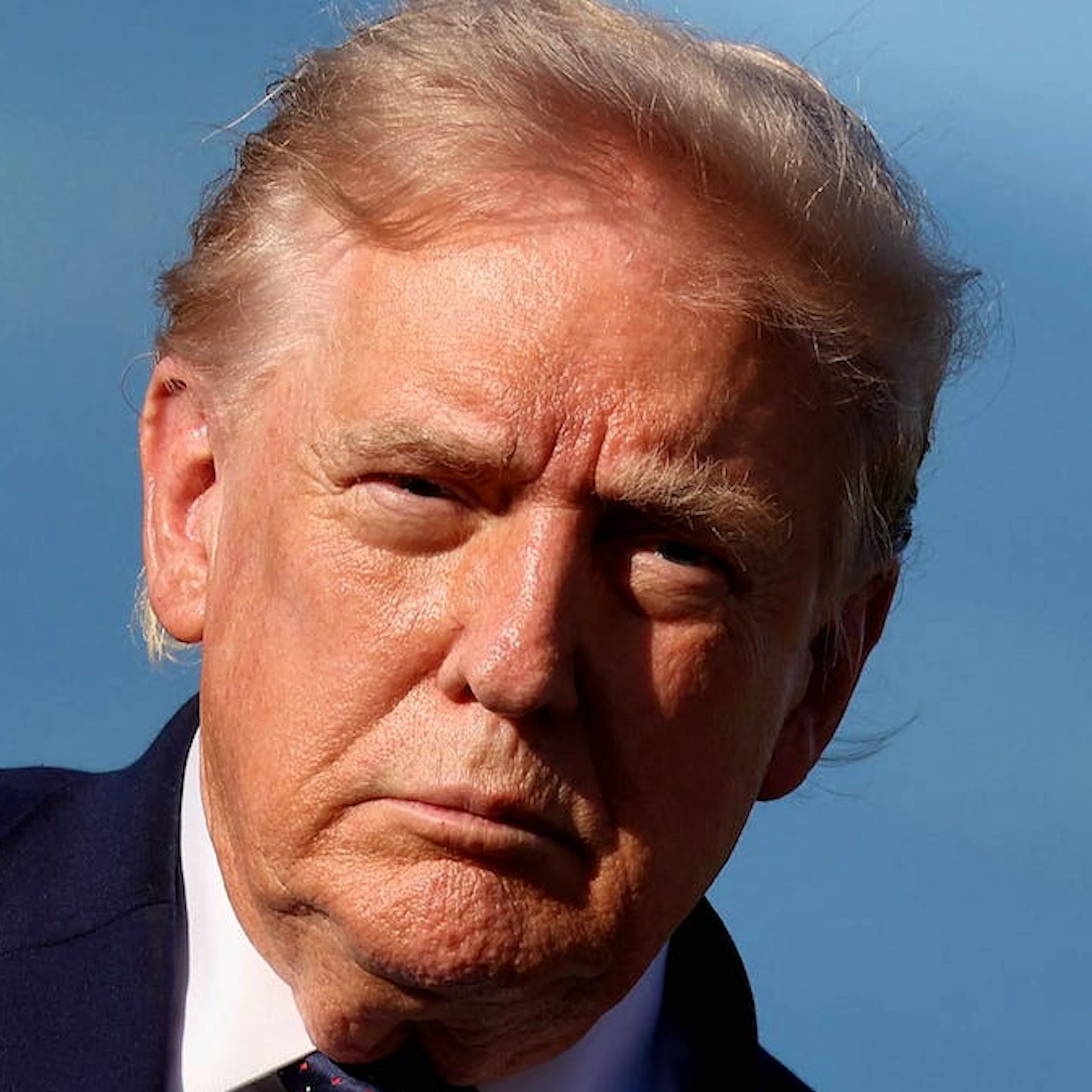 Portrait of Donald Trump