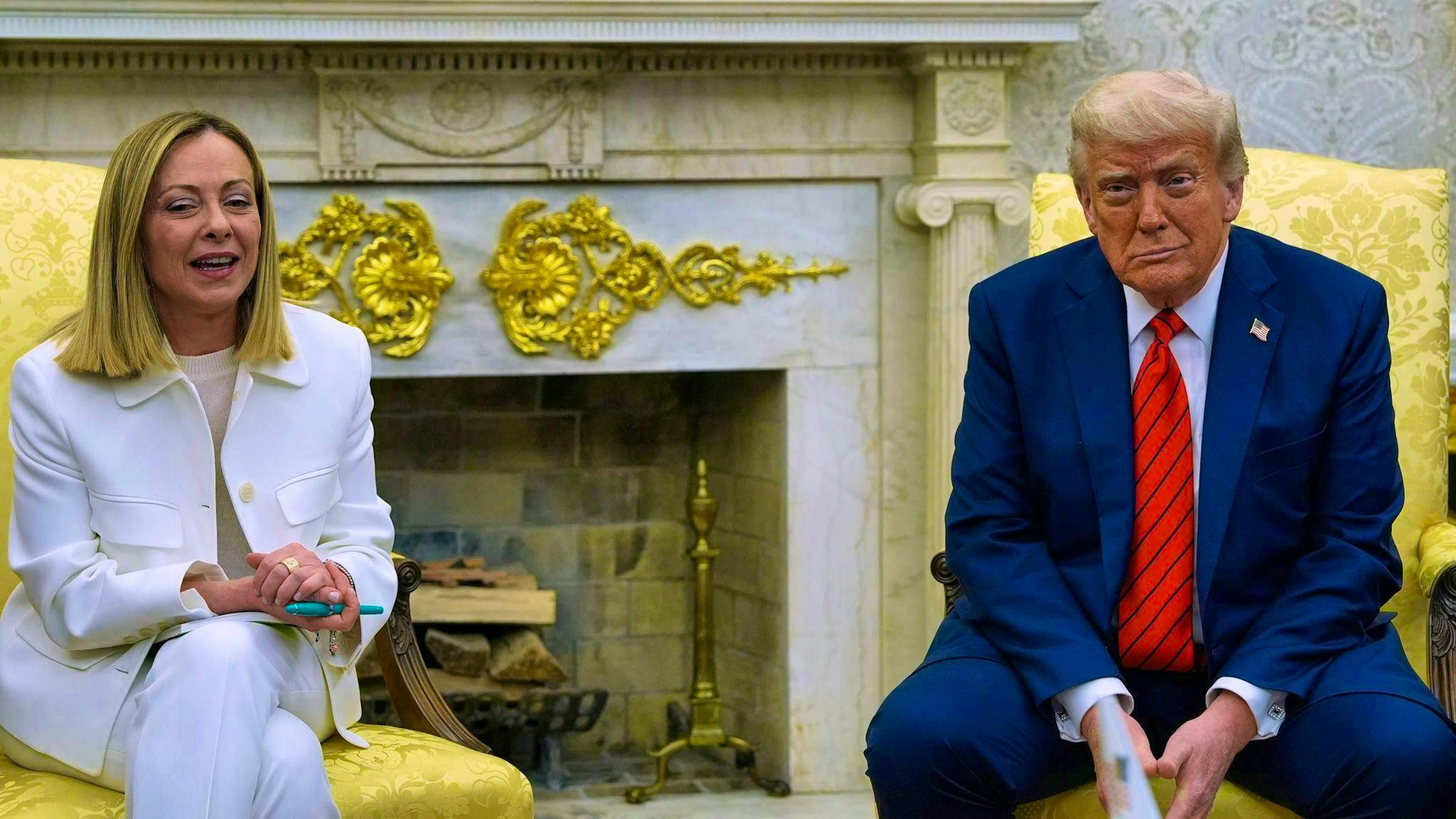 Trump qualifiait Meloni d’amie – jusqu’à ce que le ton change.
