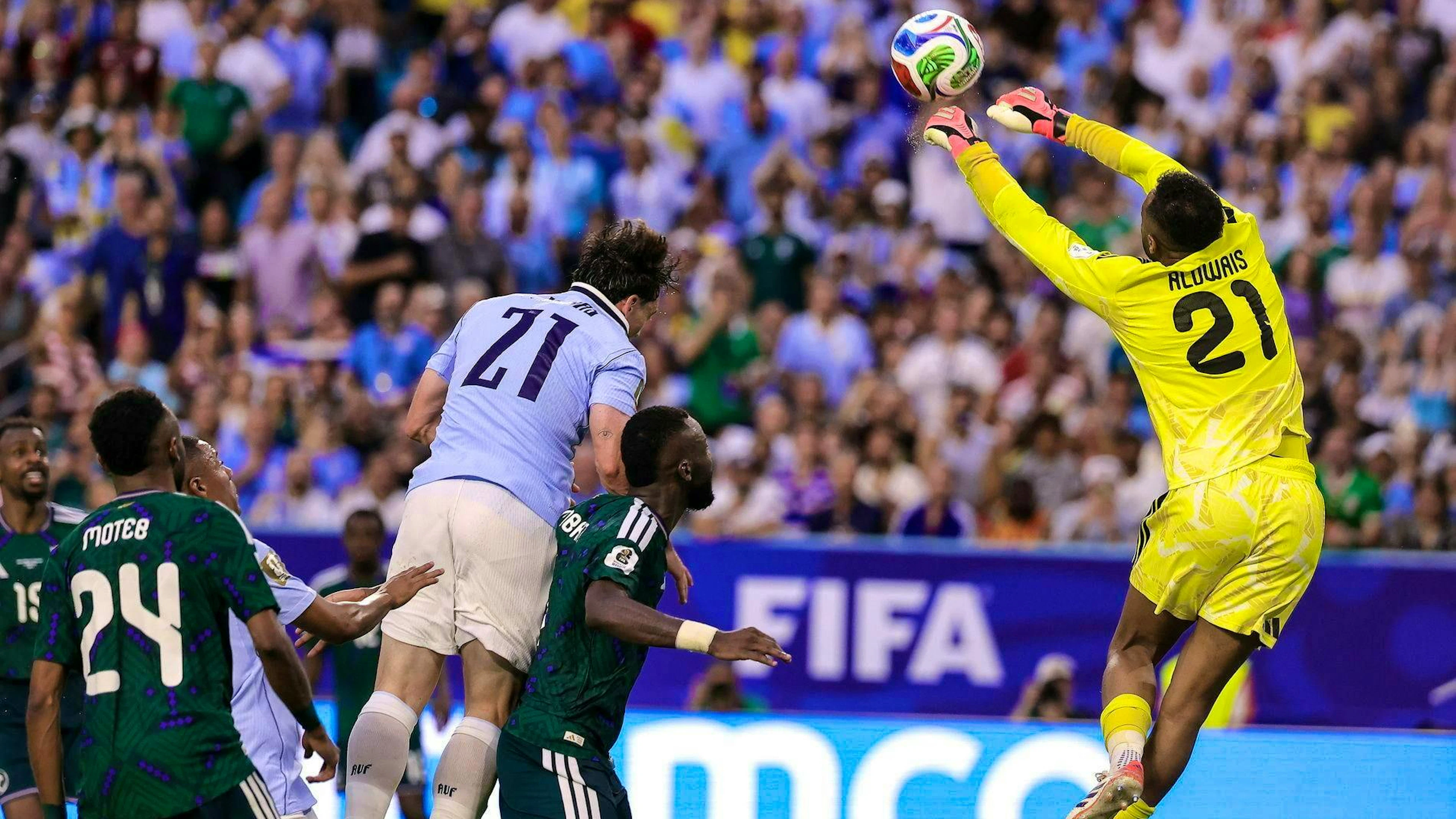 Saudi Arabia and Uruguay split the points.