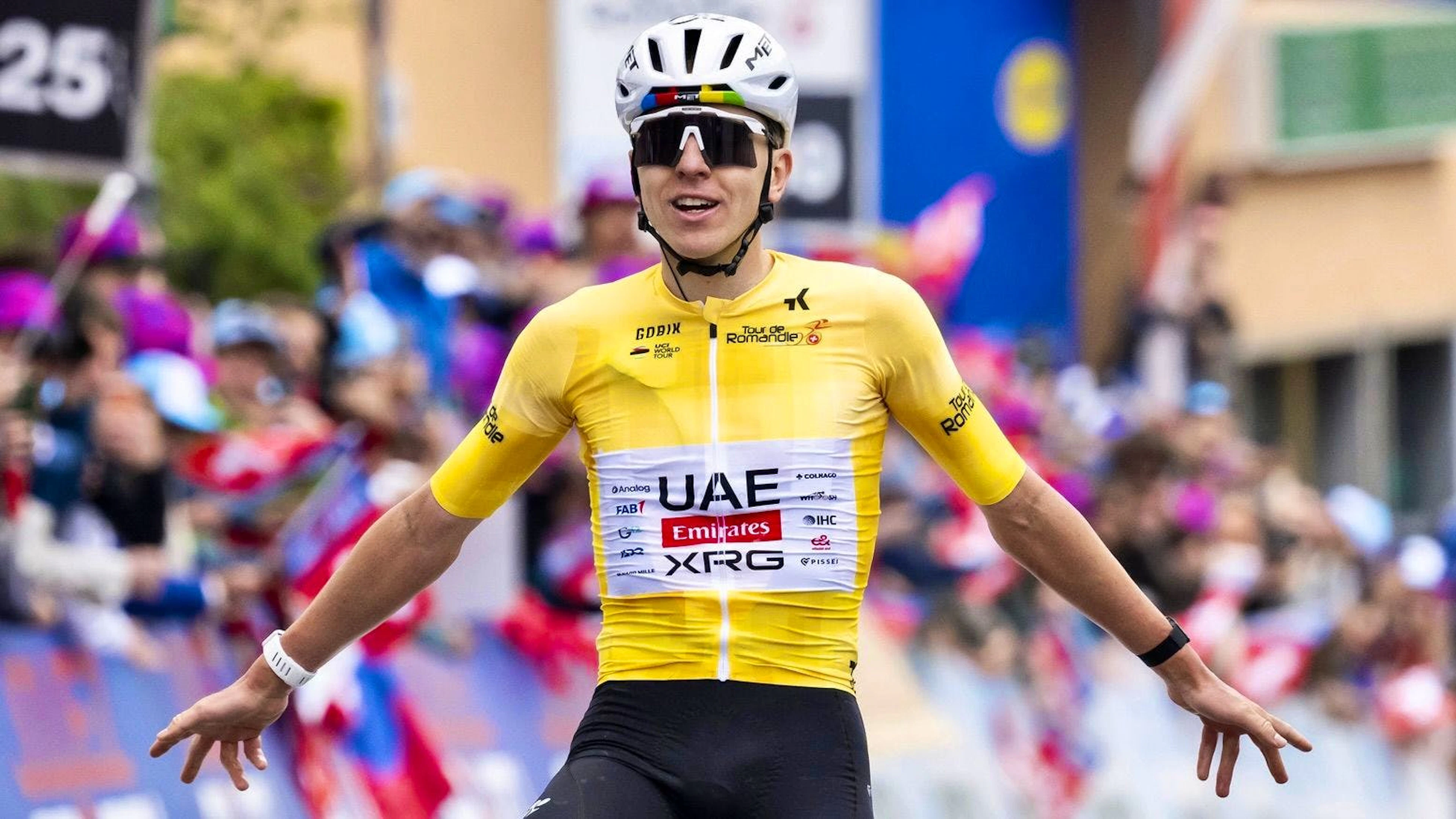 Lors du Tour de Romandie, Tadej Pogacar n’avait laissé que des miettes à ses adversaires.