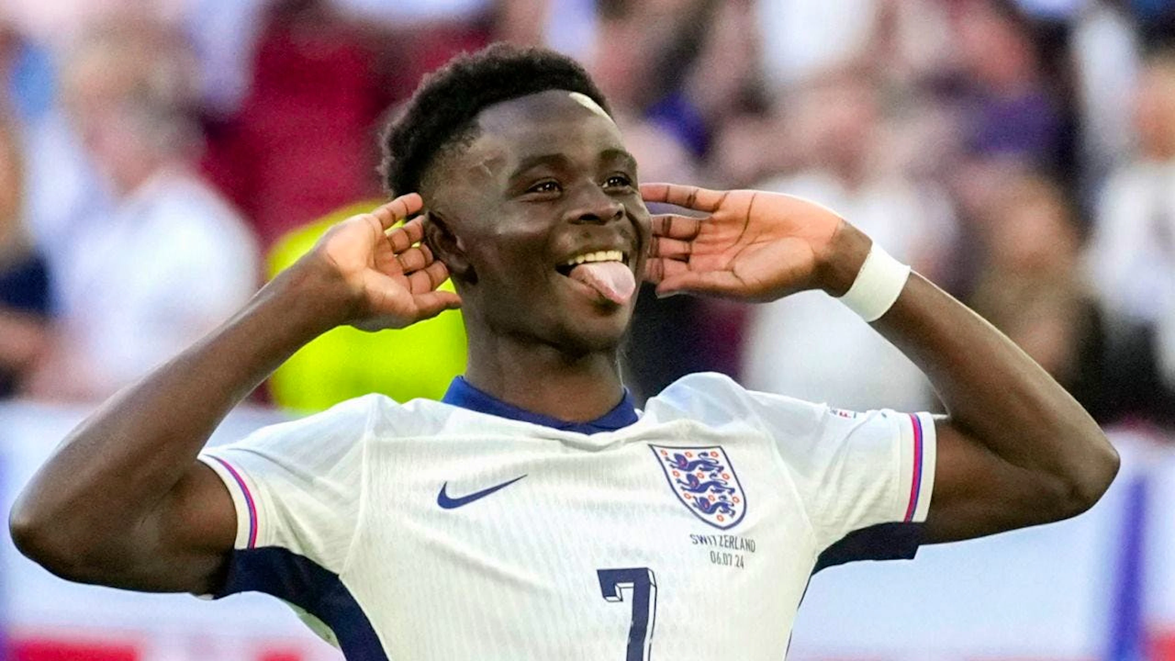 Bukayo Saka a confiance en les chances de titre des «Three Lions».