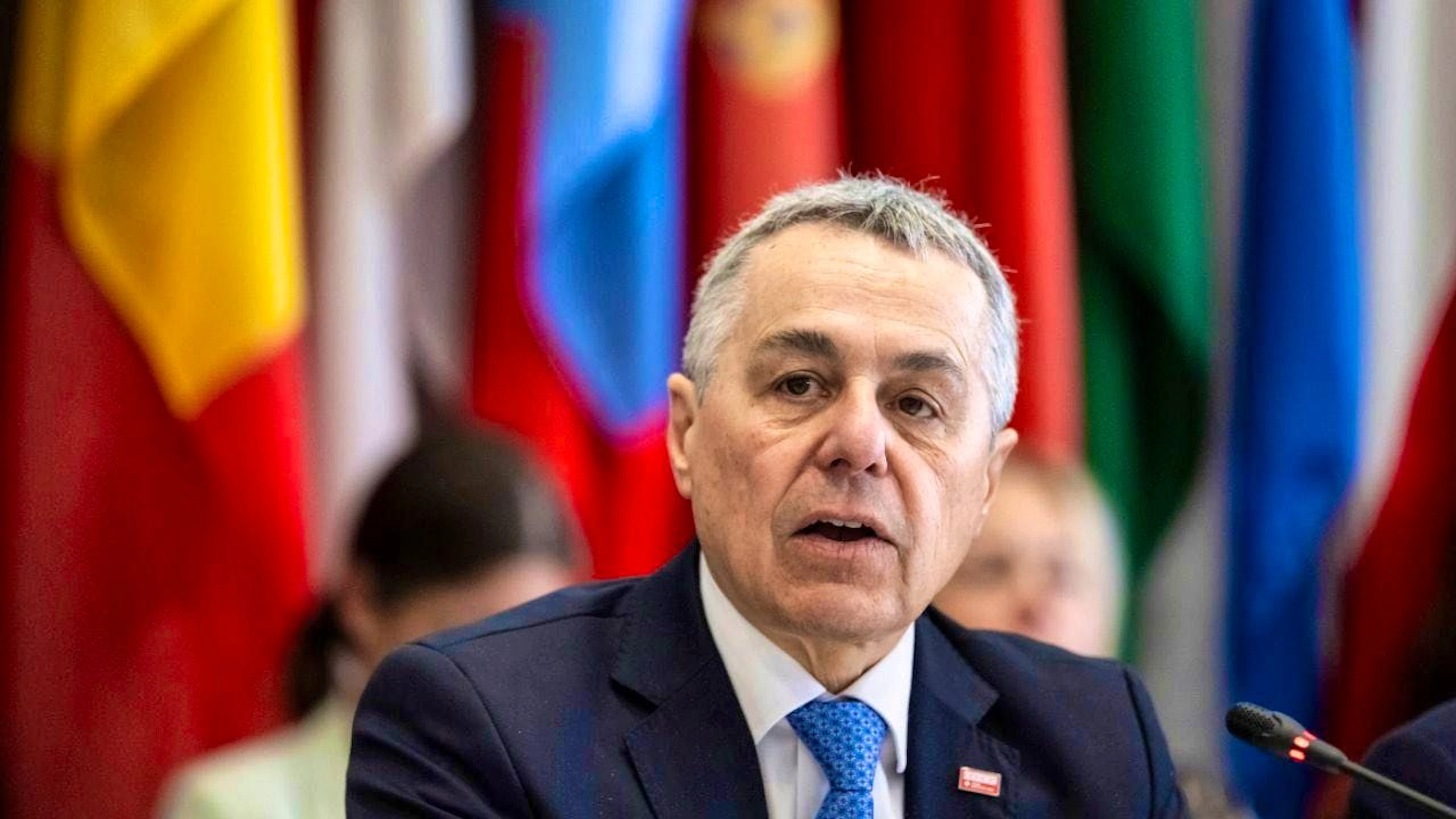Foreign Minister Ignazio Cassis opened the OSCE Security Conference in Vienna with a speech.