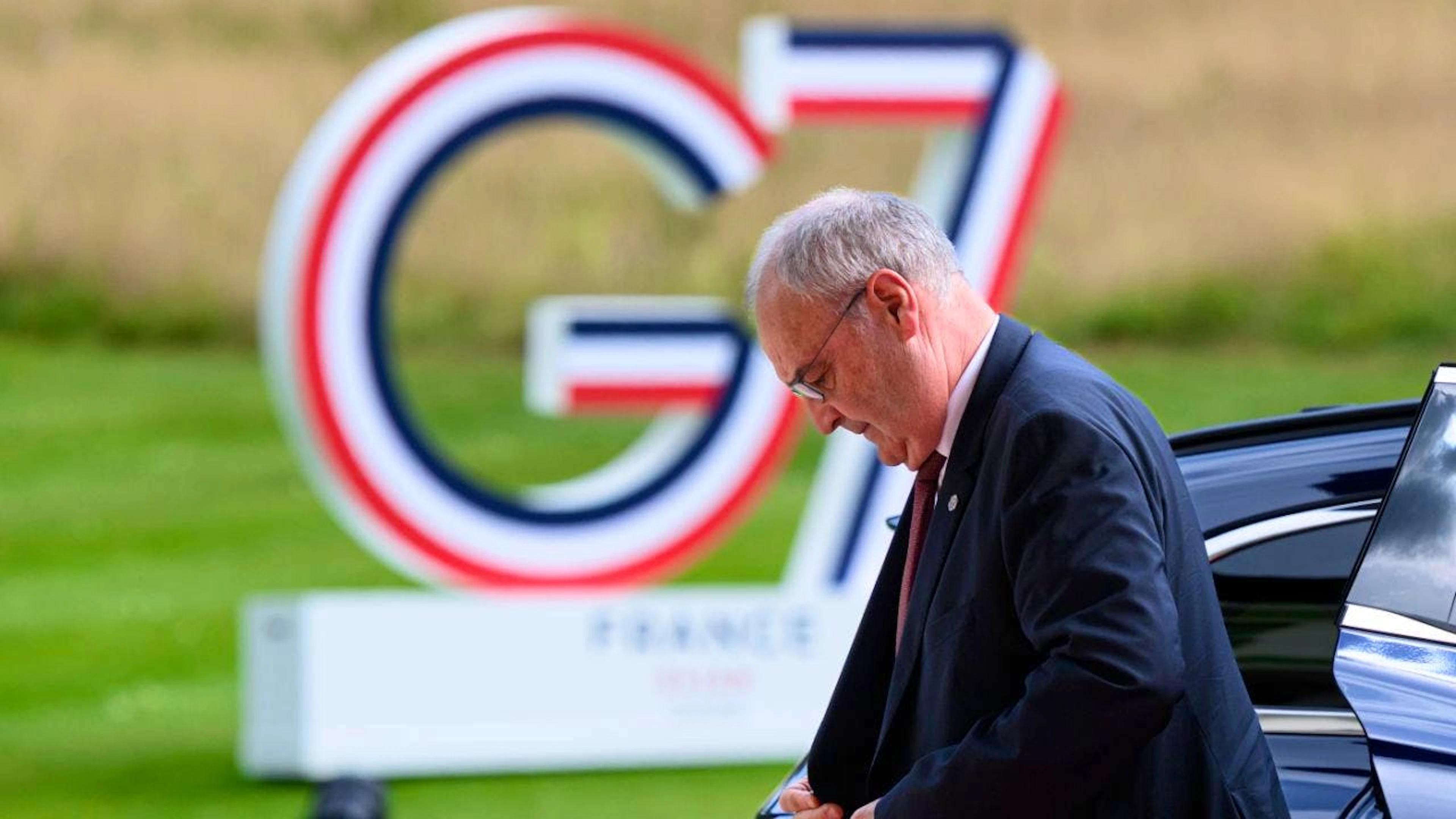 Am Rande des Gipfeltreffens der G7 war auch der Zollstreit zwischen der Schweiz und den USA Thema. Bundespräsident Parmelin berichtete von «eher positiven Signalen».