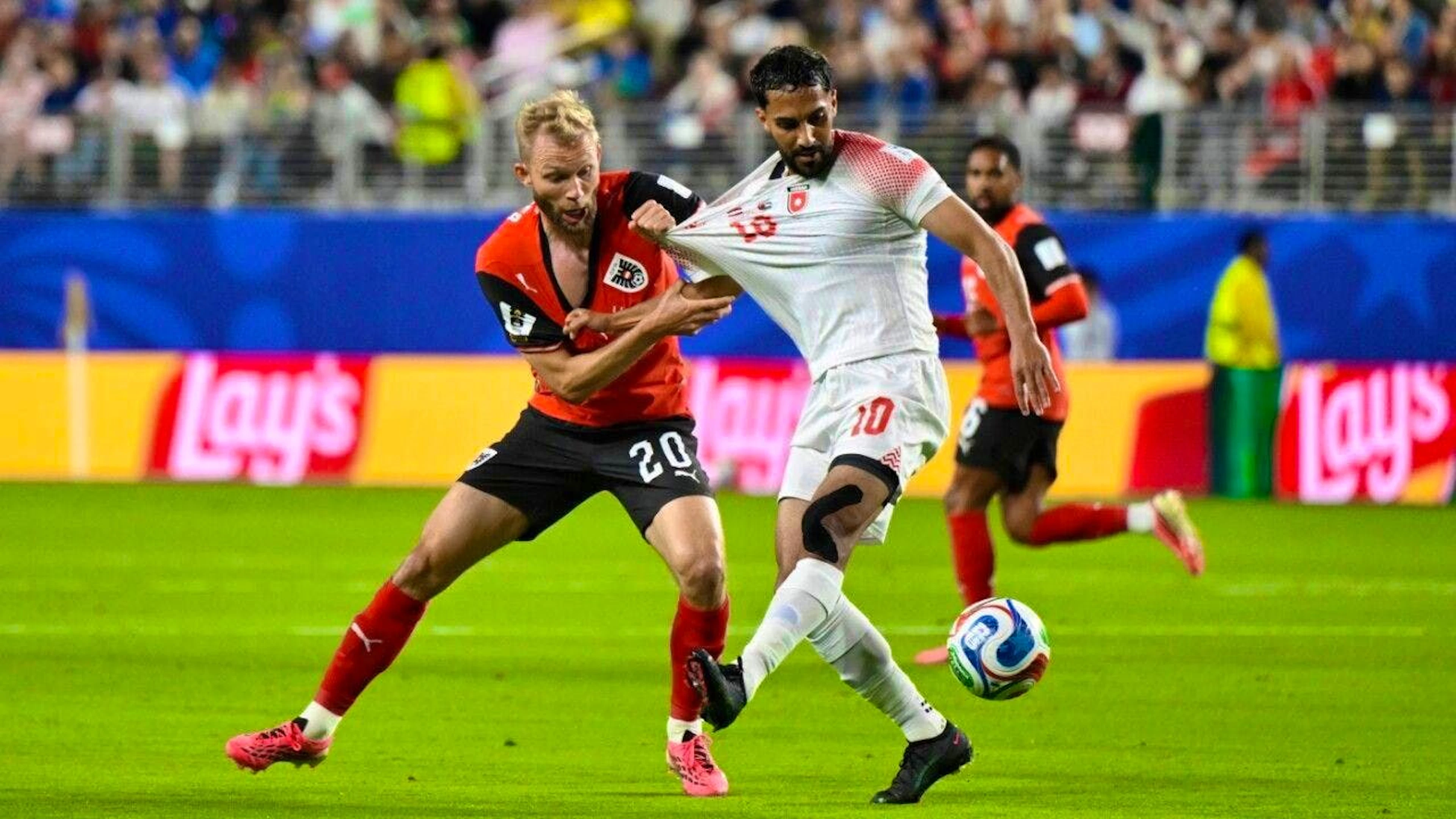 Austria had to work harder than expected against Jordan