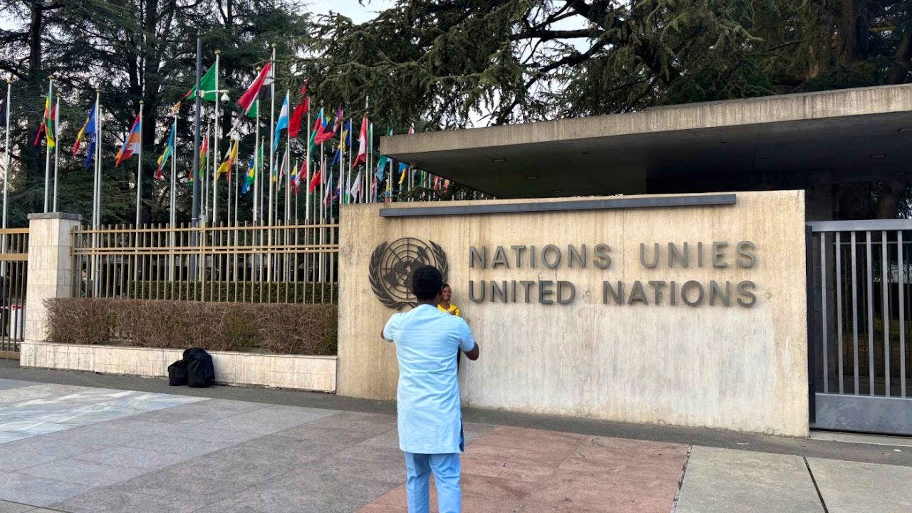 ARCHIV – Der europäische Hauptsitz der Vereinten Nationen (UN). (zu dpa: «UN-Menschenrechtsrat befasst sich mit Kongo und Ukraine») Foto: Christiane Oelrich/dpa