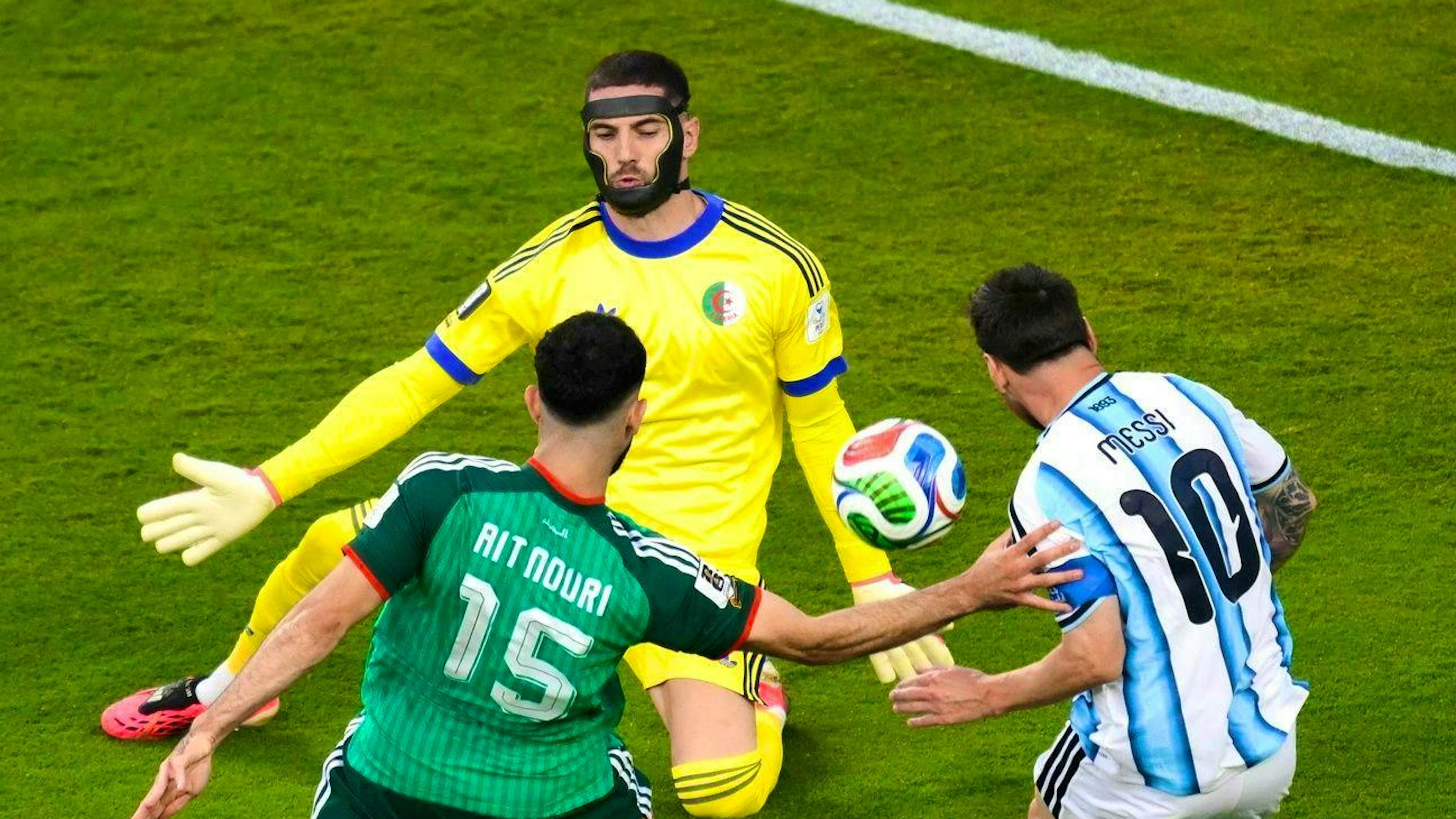 Lionel Messi beat Luca Zidane three times.