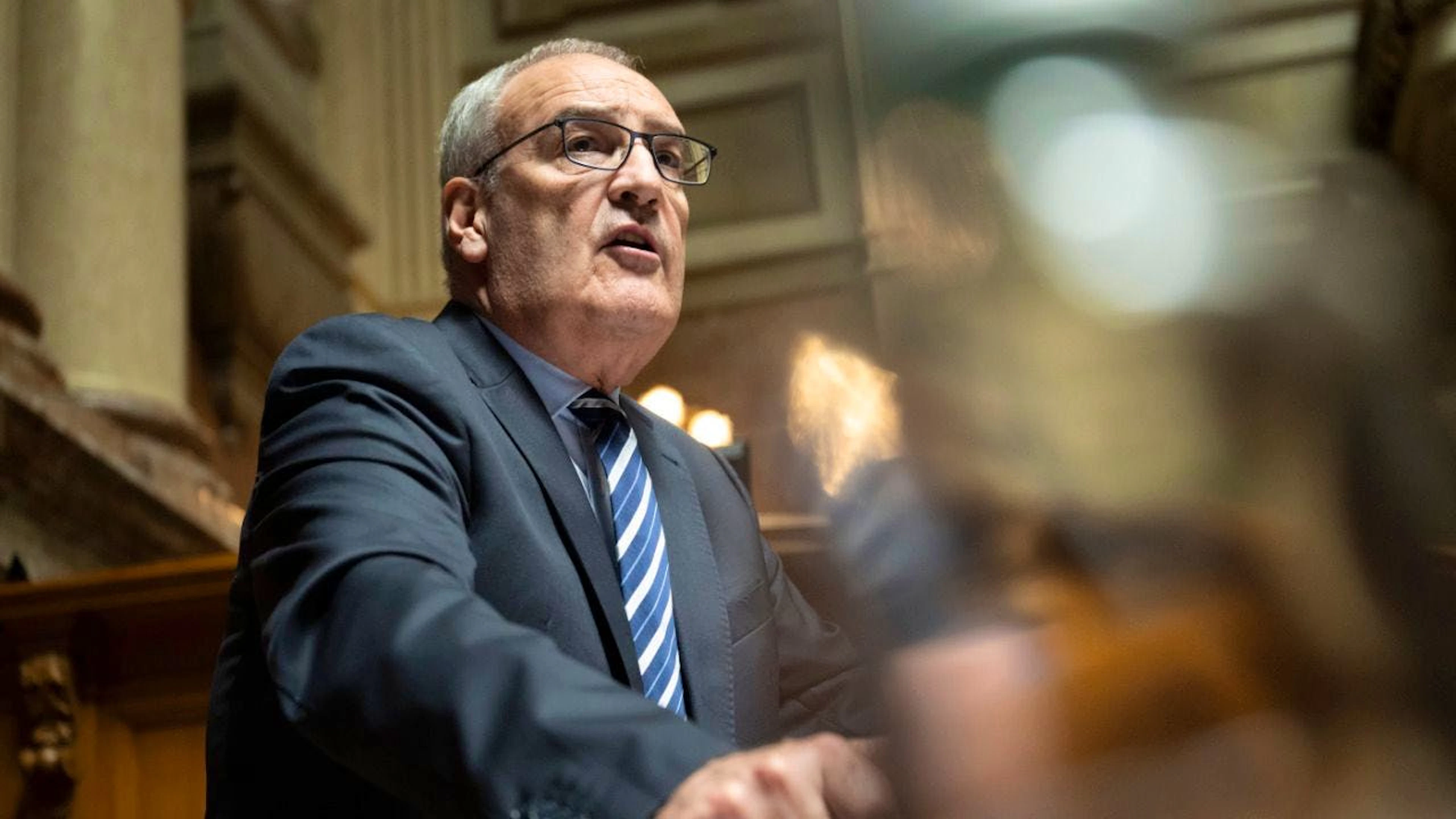 Wirtschaftsminister und Bundespräsident Guy Parmelin hat im Nationalrat das Freihandelsabkommen der Efta-Staaten mit vier Mercosur-Staaten verteidigt, aber am Schluss ein Nein bekommen.