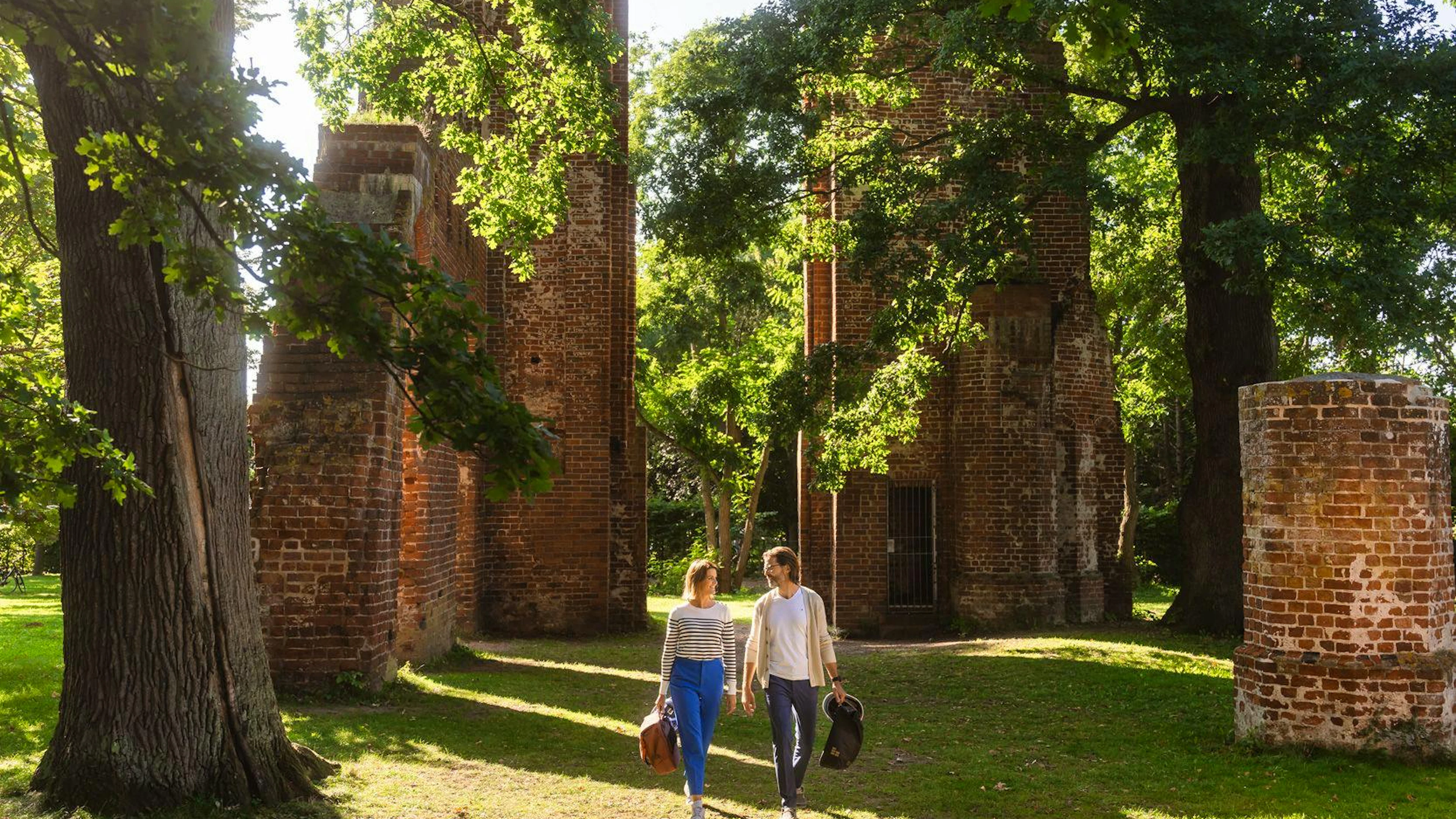 Les ruines du monastère d’Eldena ont été peintes à plusieurs reprises par Caspar David Friedrich.