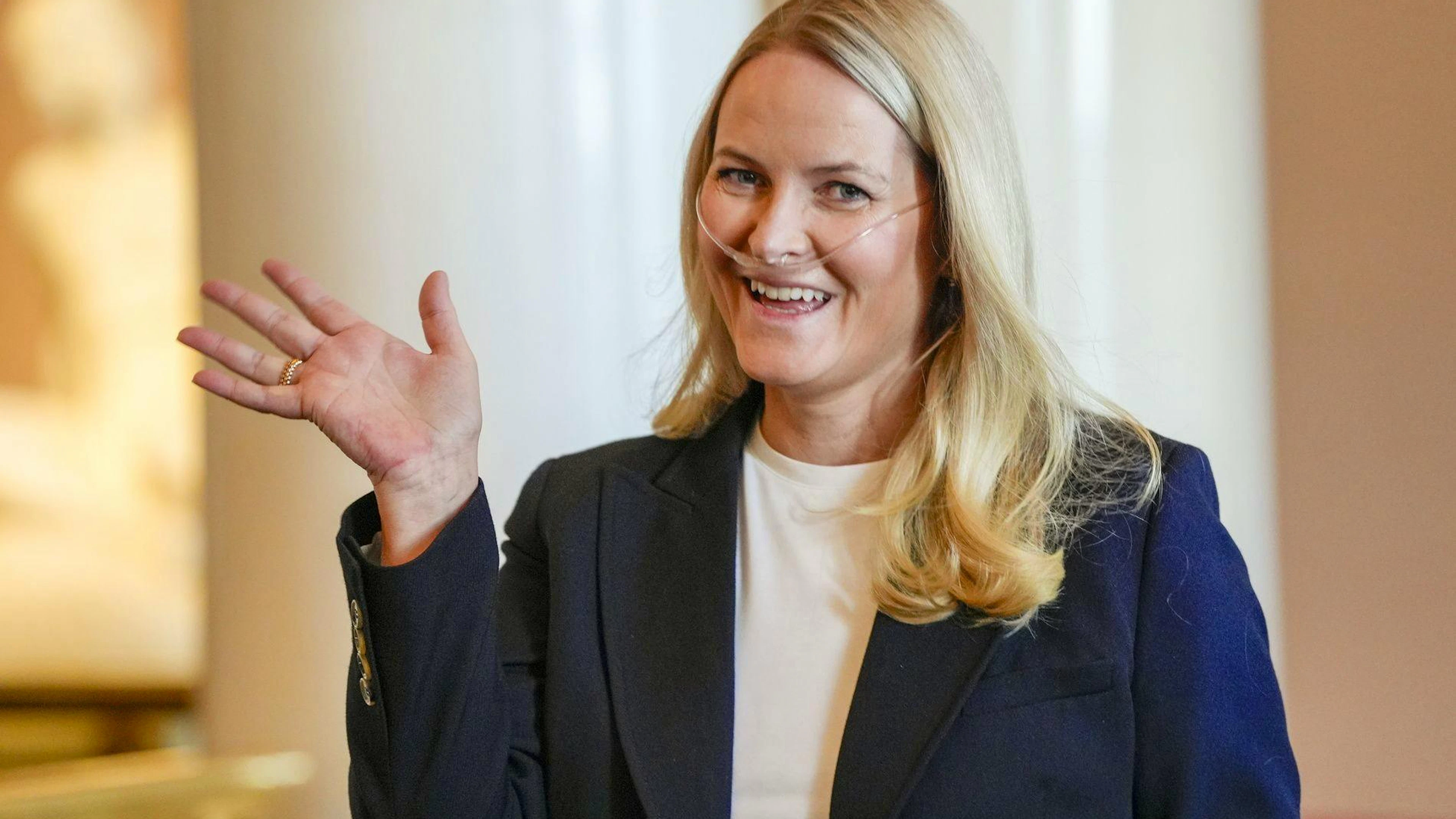 Die Kronprinzessin Mette-Marit hat eine neue Lunge.