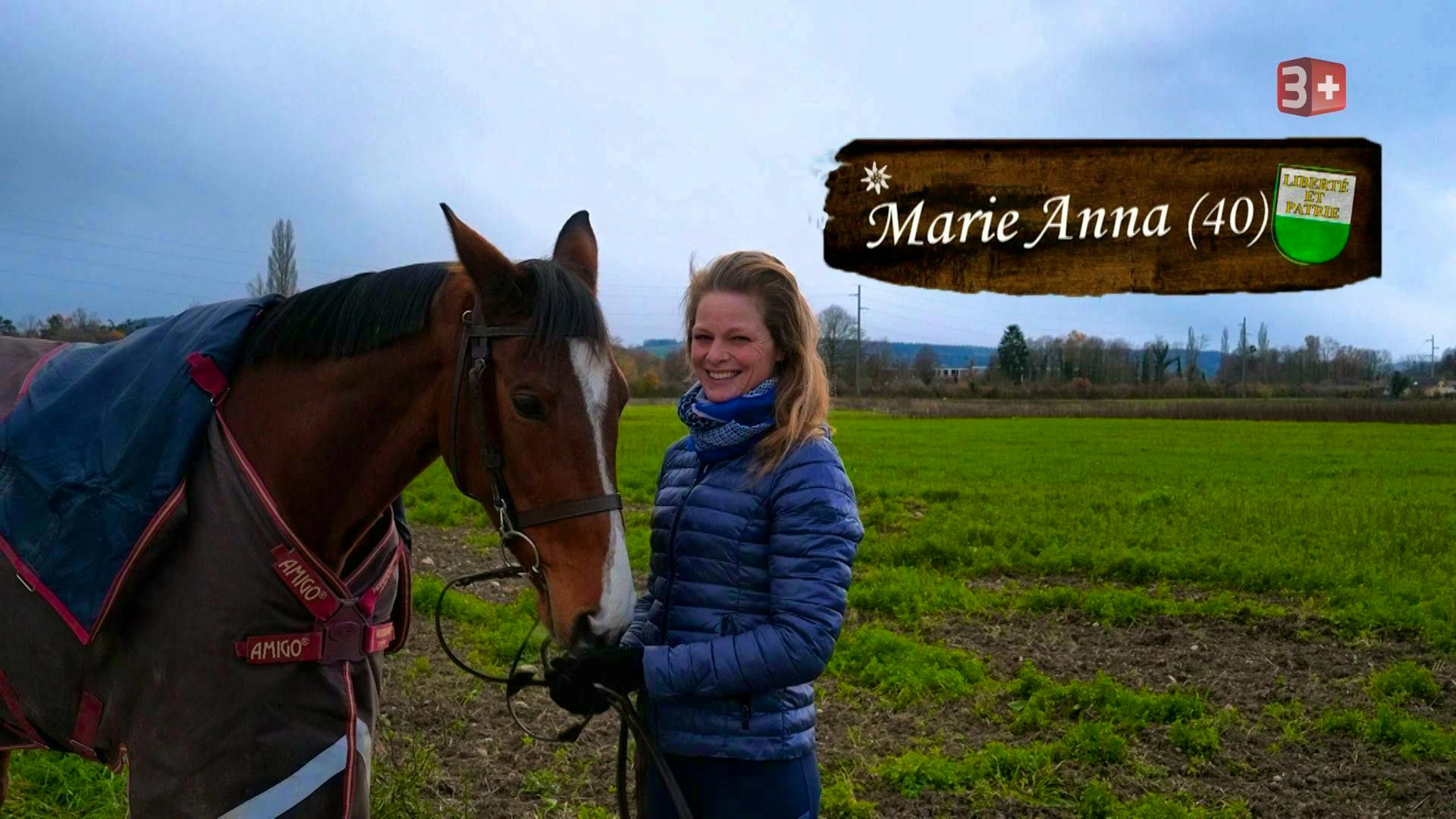 Marie Anna lives on Lake Geneva with her horses, her dog, and her cat, and enjoys country life to the fullest. The self-employed saddle maker competes in dressage, gives riding lessons, and enjoys cycling around the lake. With her positive attitude and sense of humor, she takes life as it comes. Now she’s looking for a man of strong character who values freedom just as much as closeness, trust, and shared experiences.