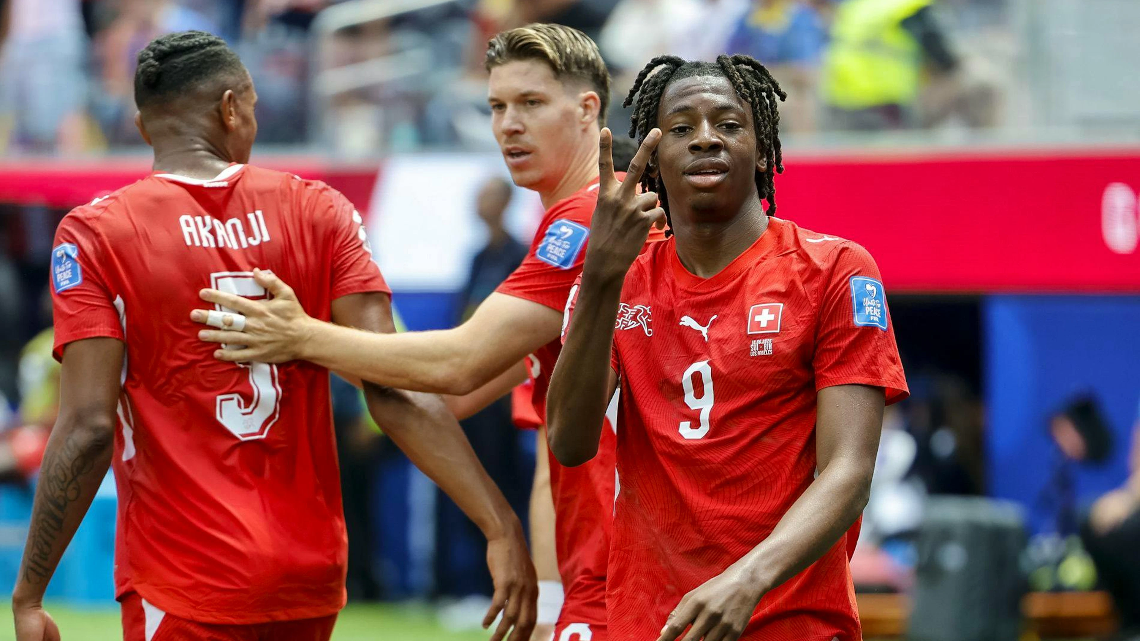 Johan Manzambi ist der überragende Mann für die Schweiz gegen Bosnien.