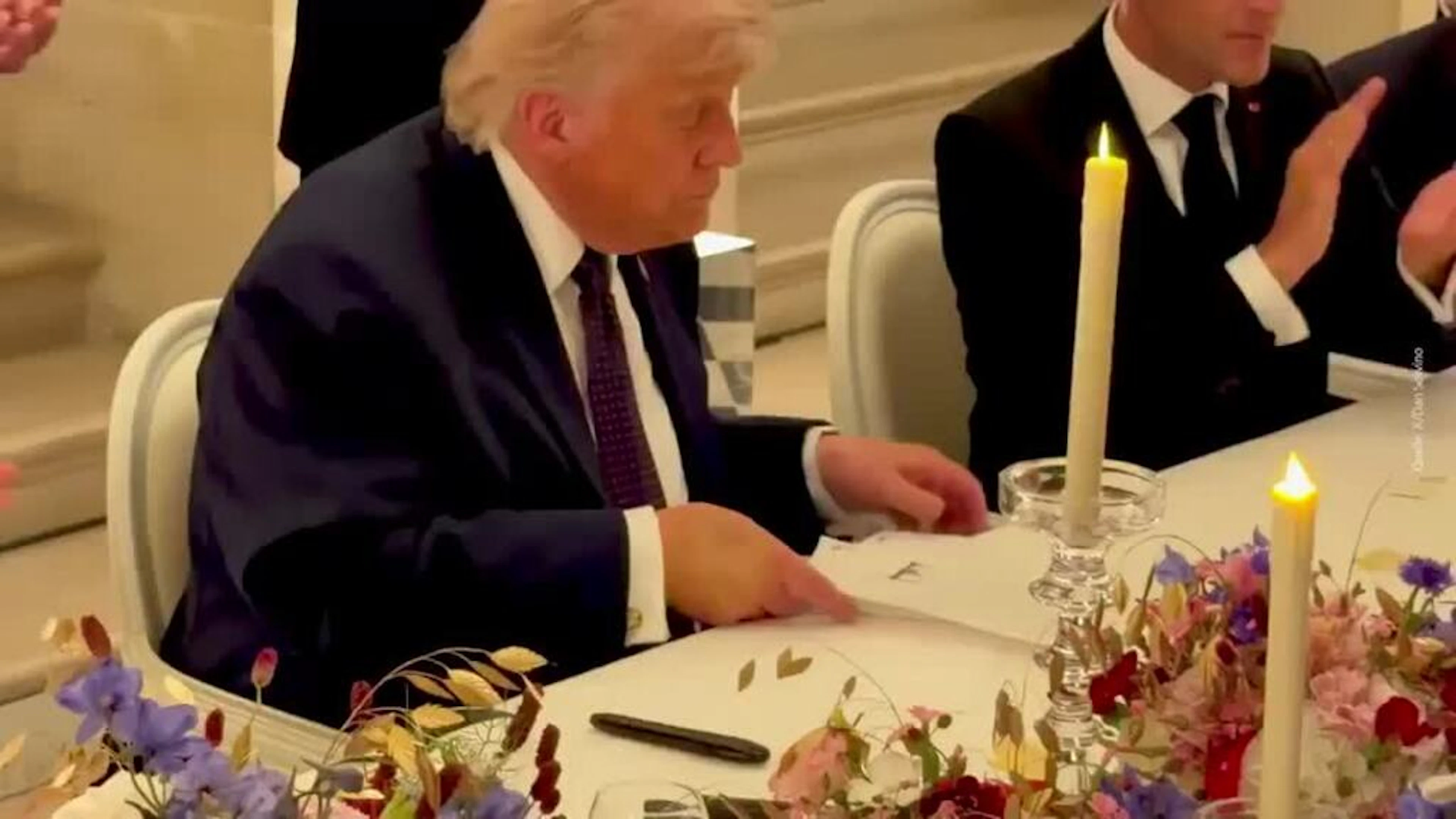 Trump, Macron et la séquence historique à Versailles