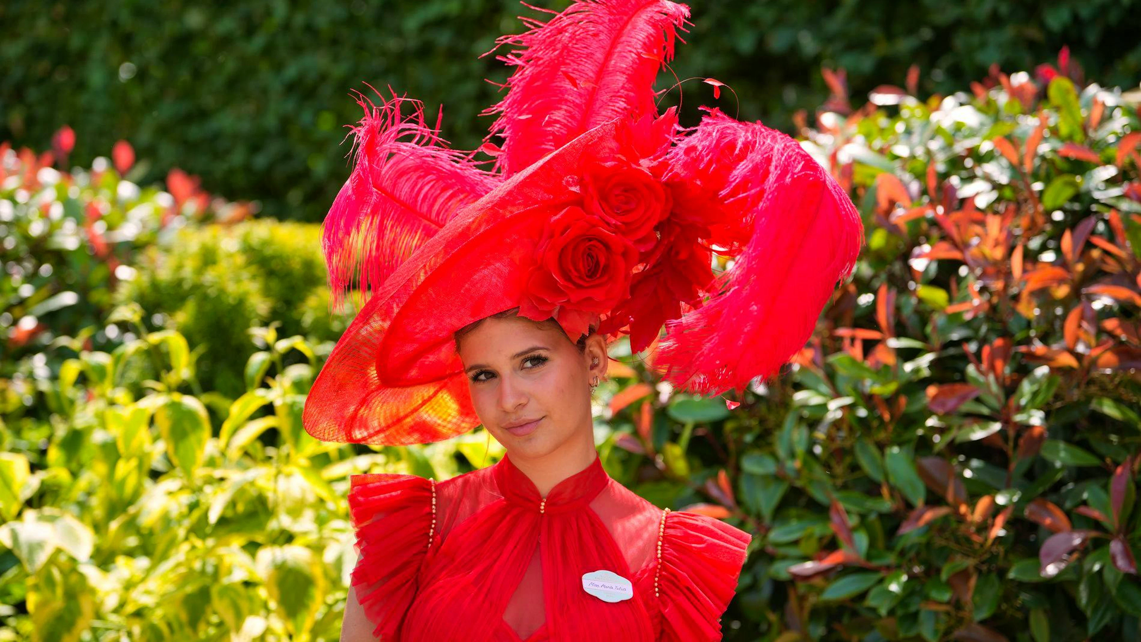 Ascot-Besucherin Maria Tutus mag's blumig.&nbsp;