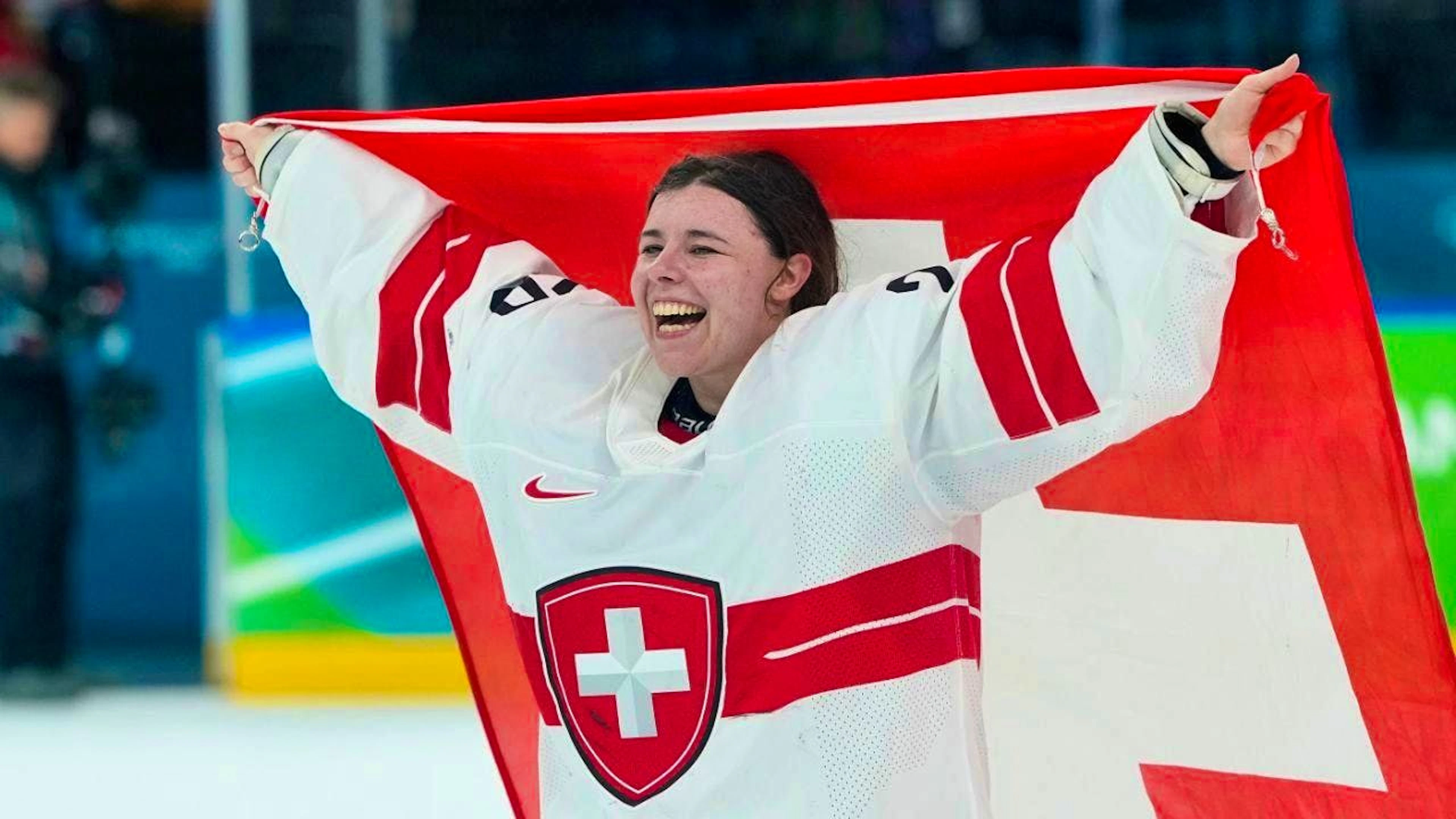 Andrea Brändli is selected 15th overall by Detroit in the draft