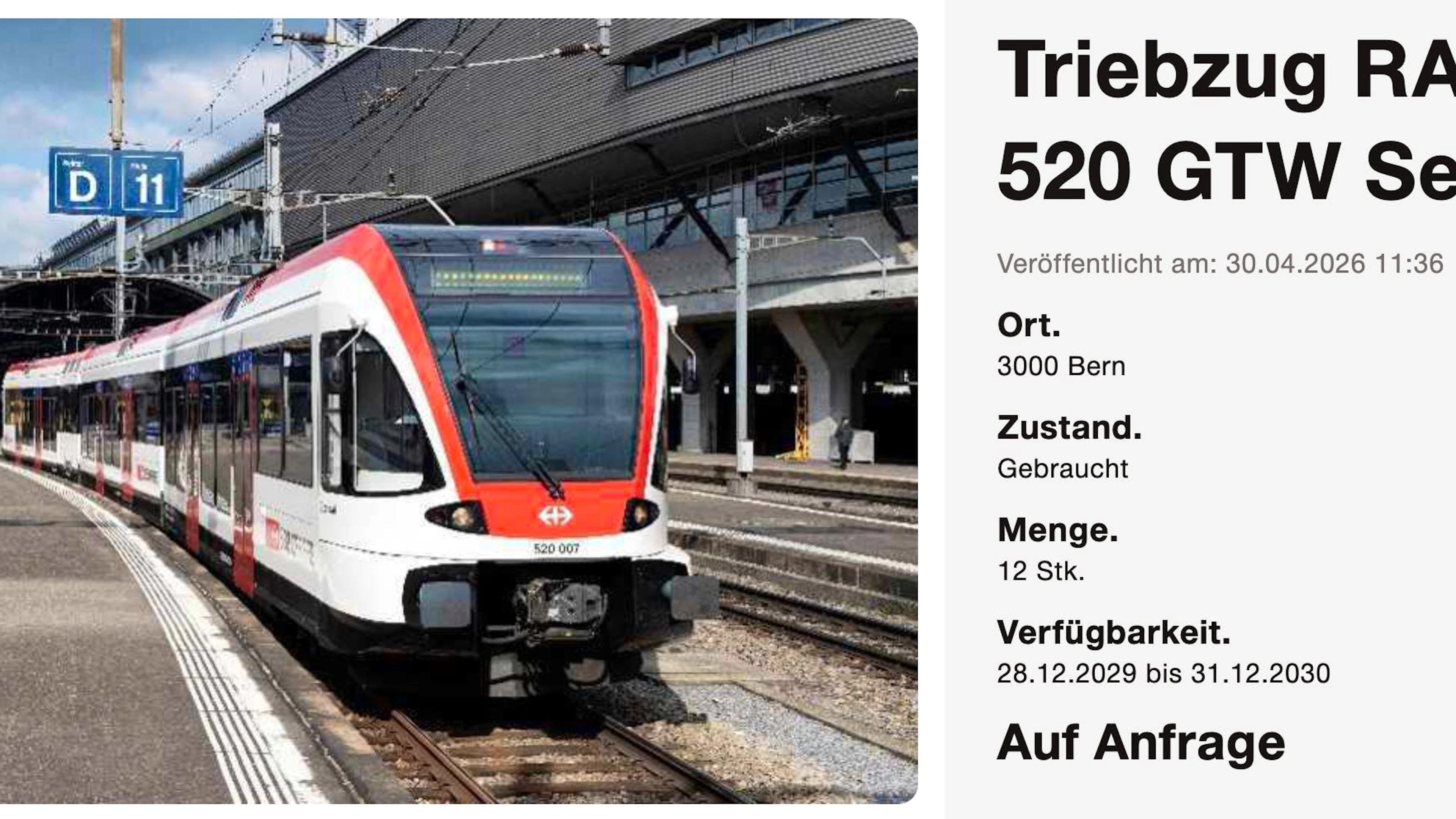 Interessent*innen erfahren den Preis auf Anfrage.