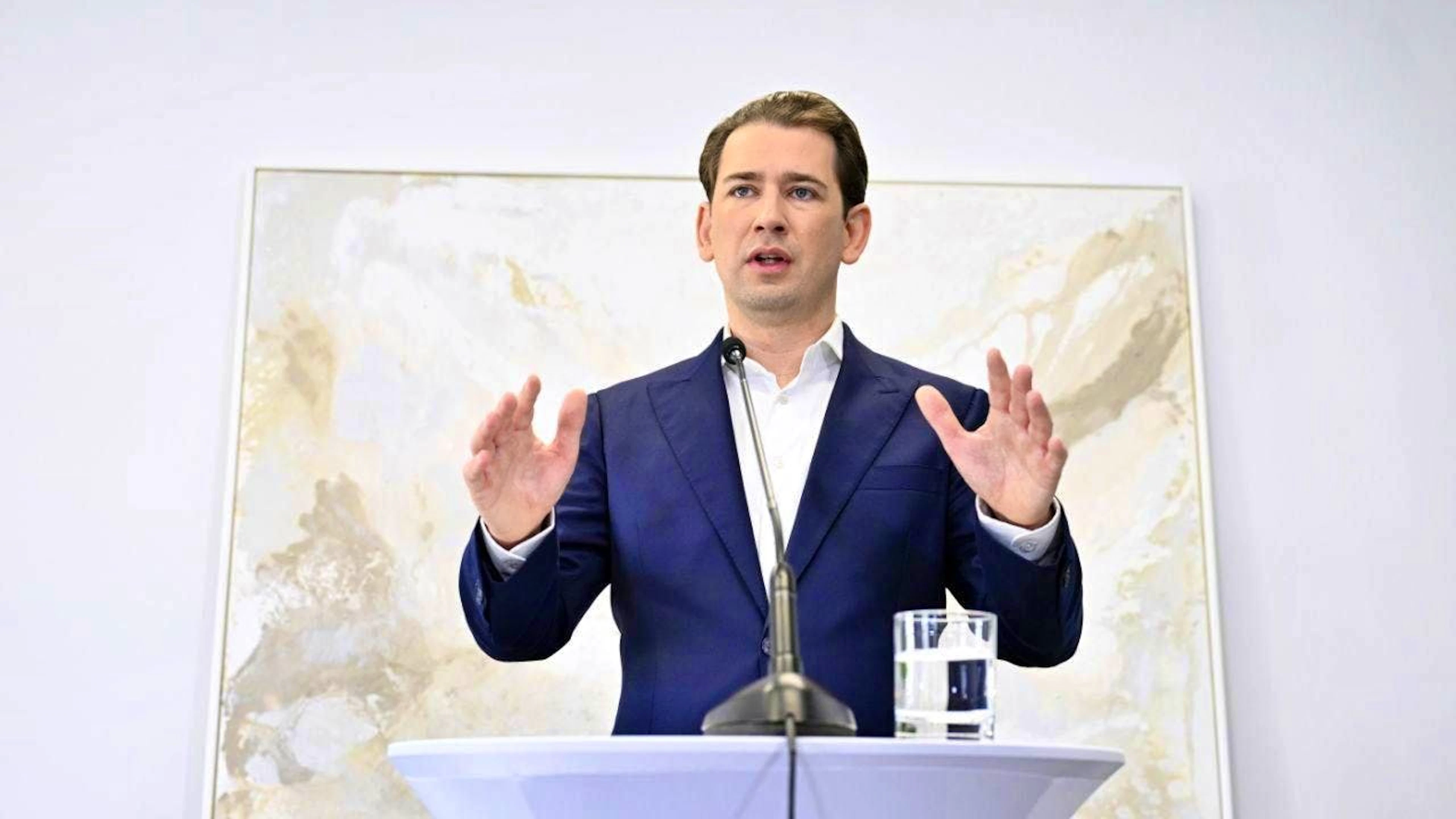 The former Austrian chancellor is a successful IT entrepreneur. (File photo)