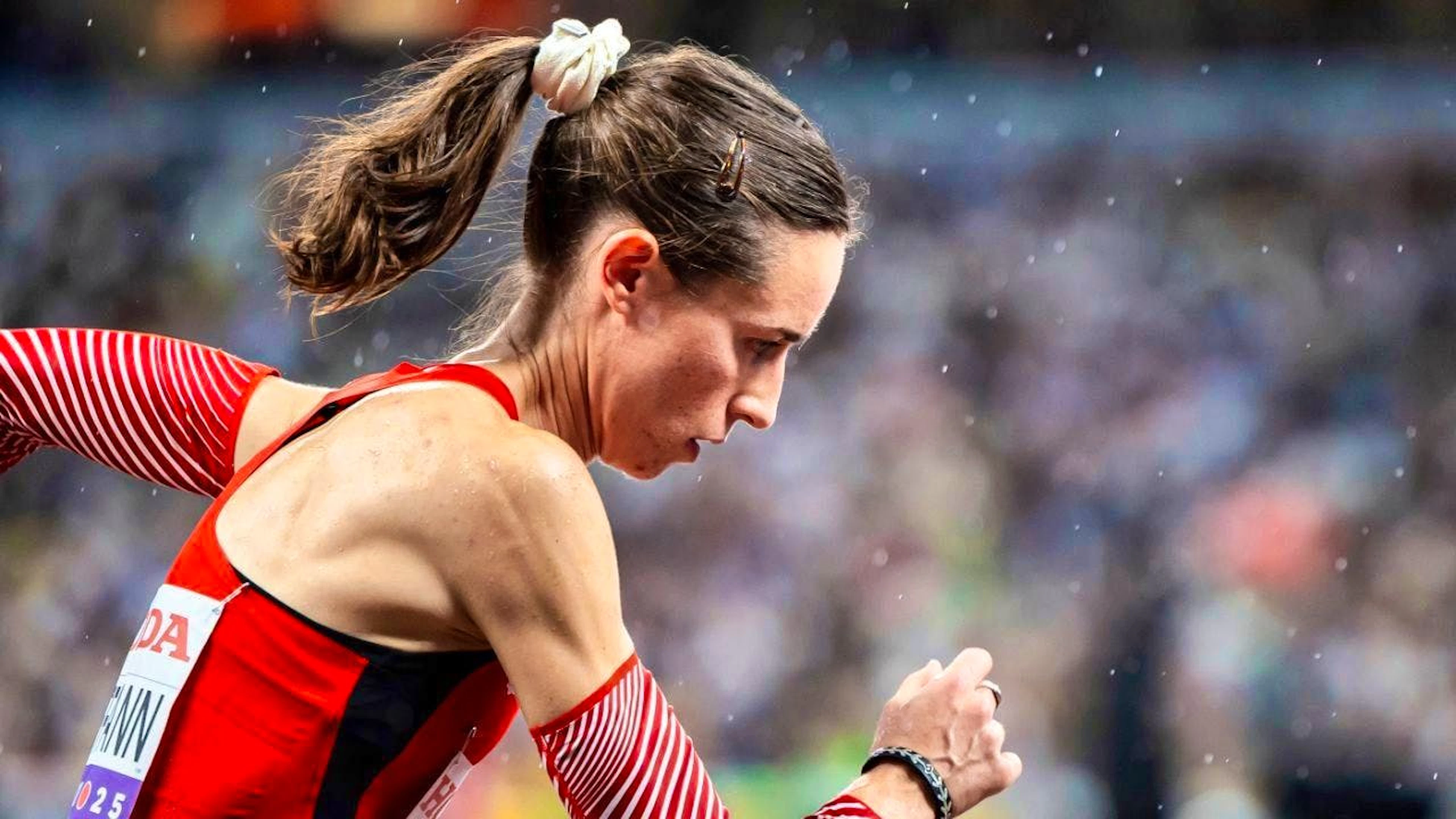 Lore Hoffmann was unable to reach her full potential in the 800-meter race on Friday (file photo)