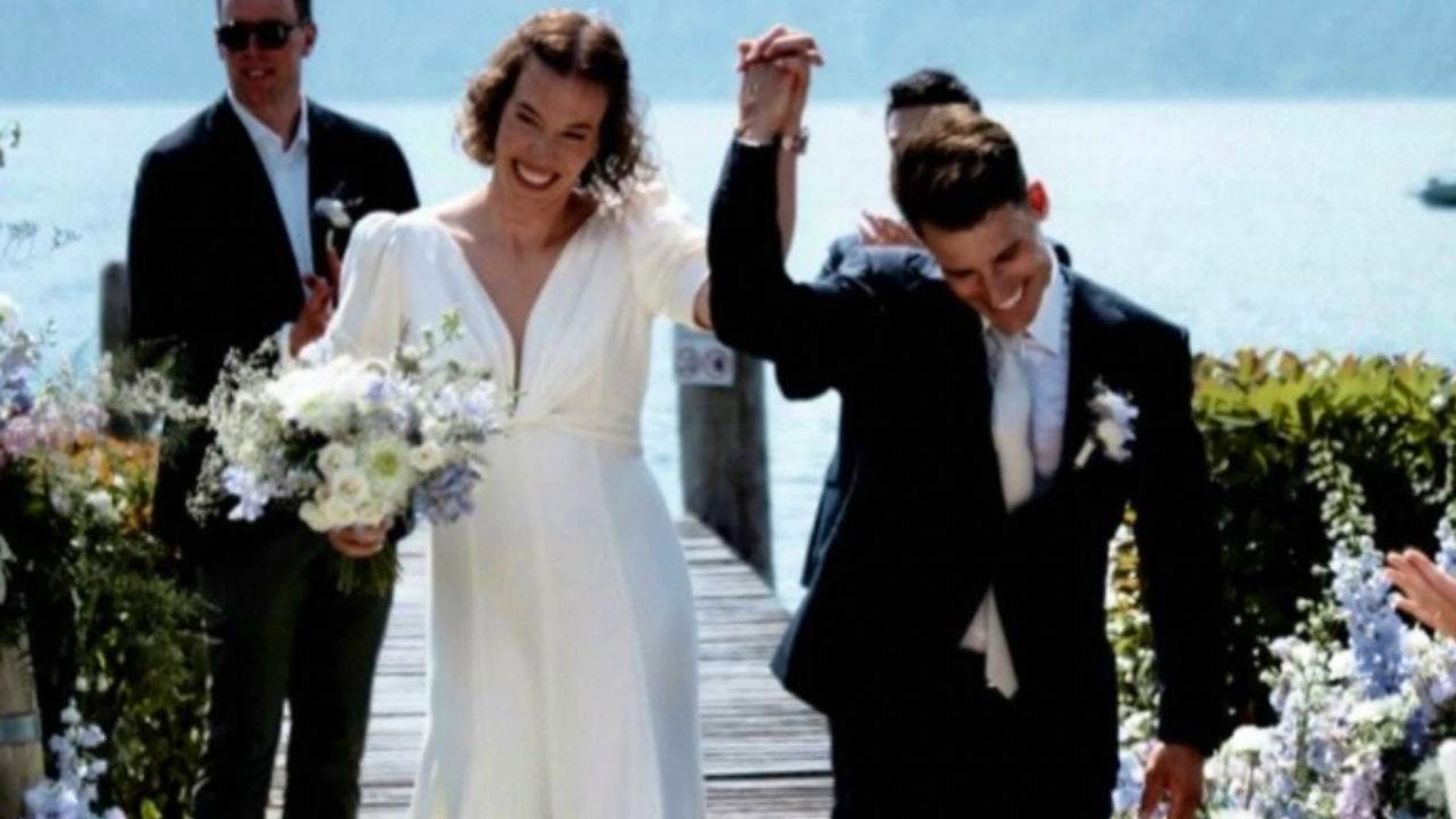 Michelle Gisin und Luca De Aliprandini haben geheiratet