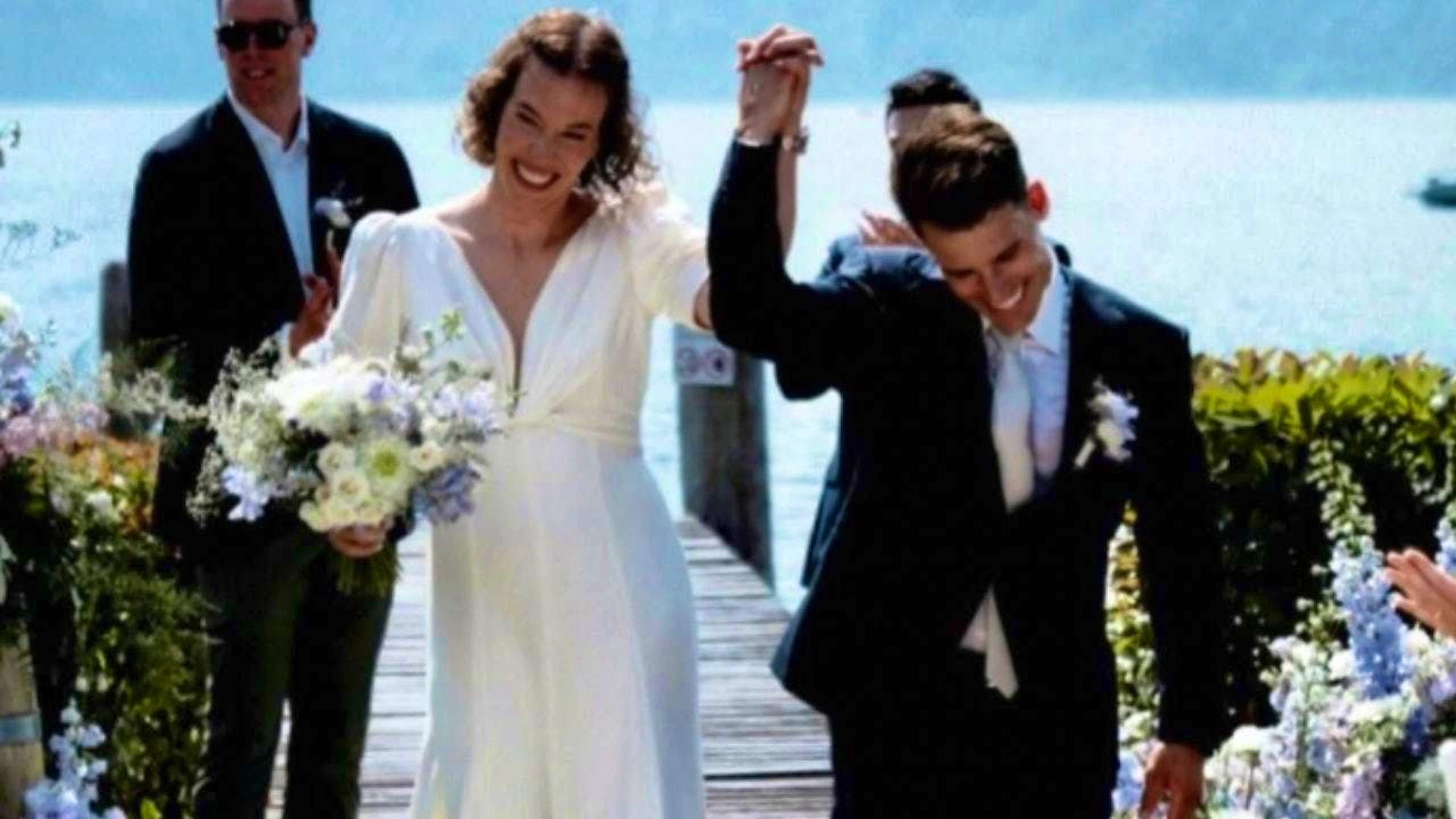 Michelle Gisin and Luca De Aliprandini got married