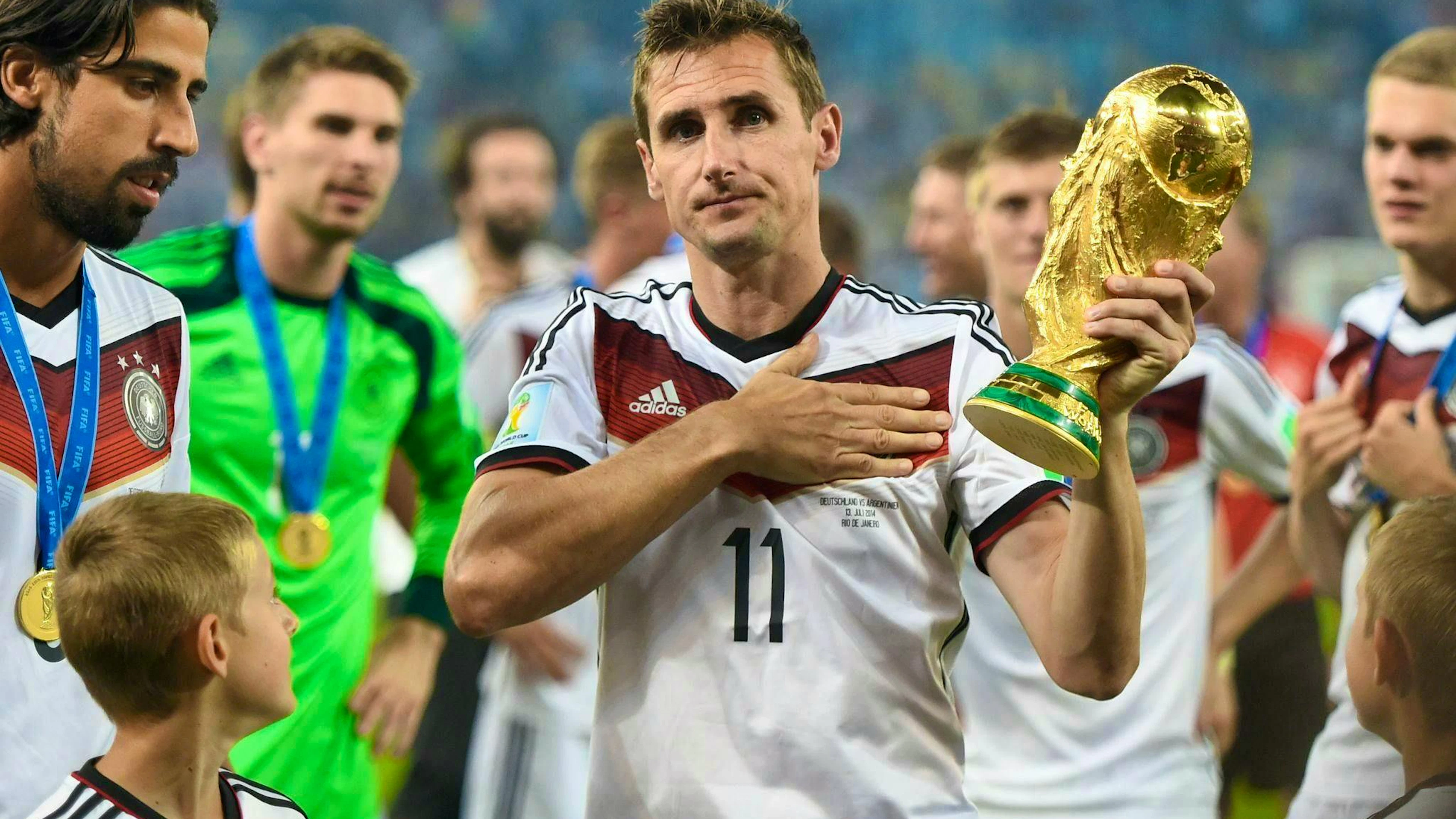 Germany’s 2014 World Cup champion Miroslav Klose has been dethroned.