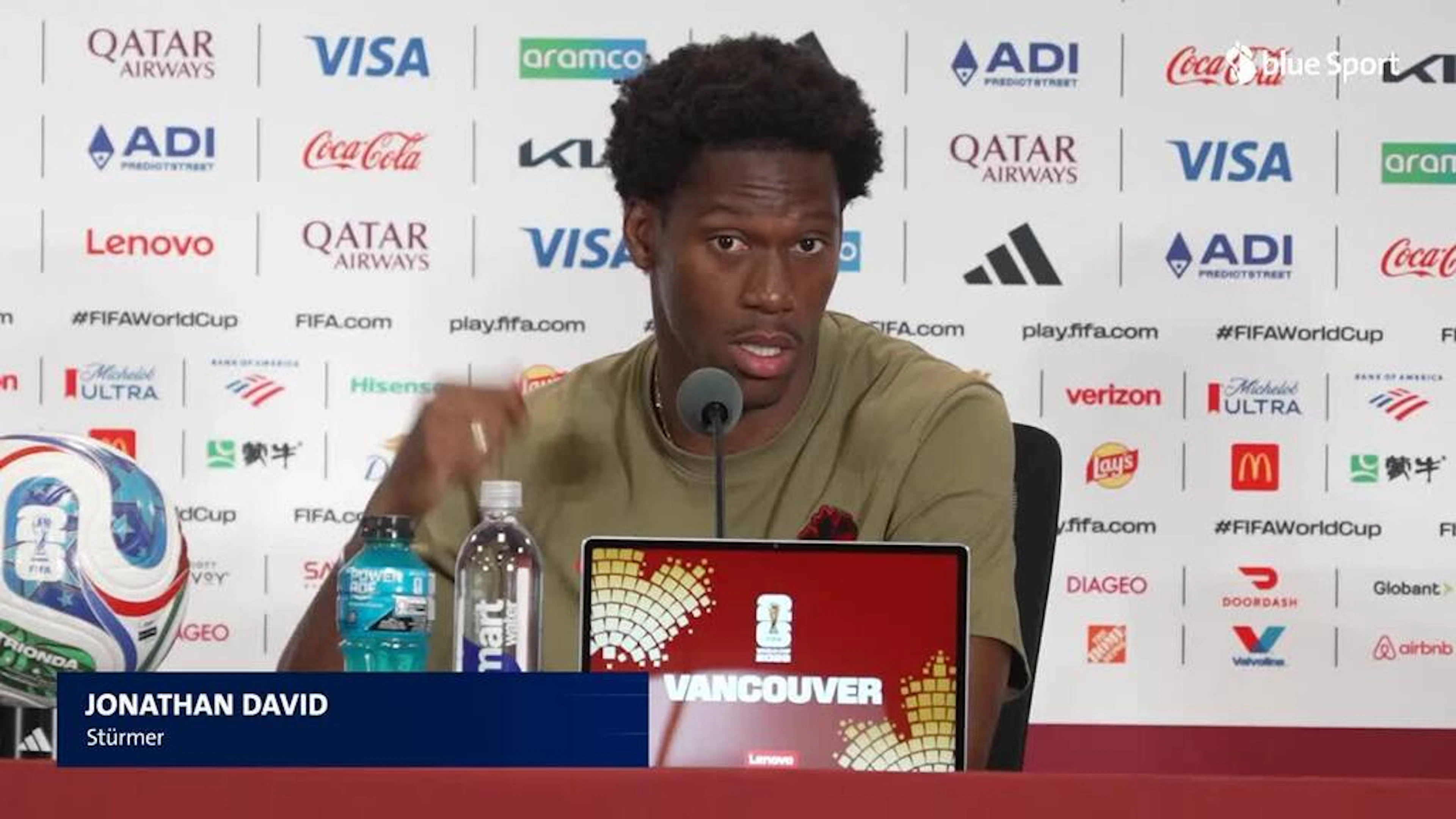 Jonathan David : «Le joueur à surveiller ? Granit Xhaka»