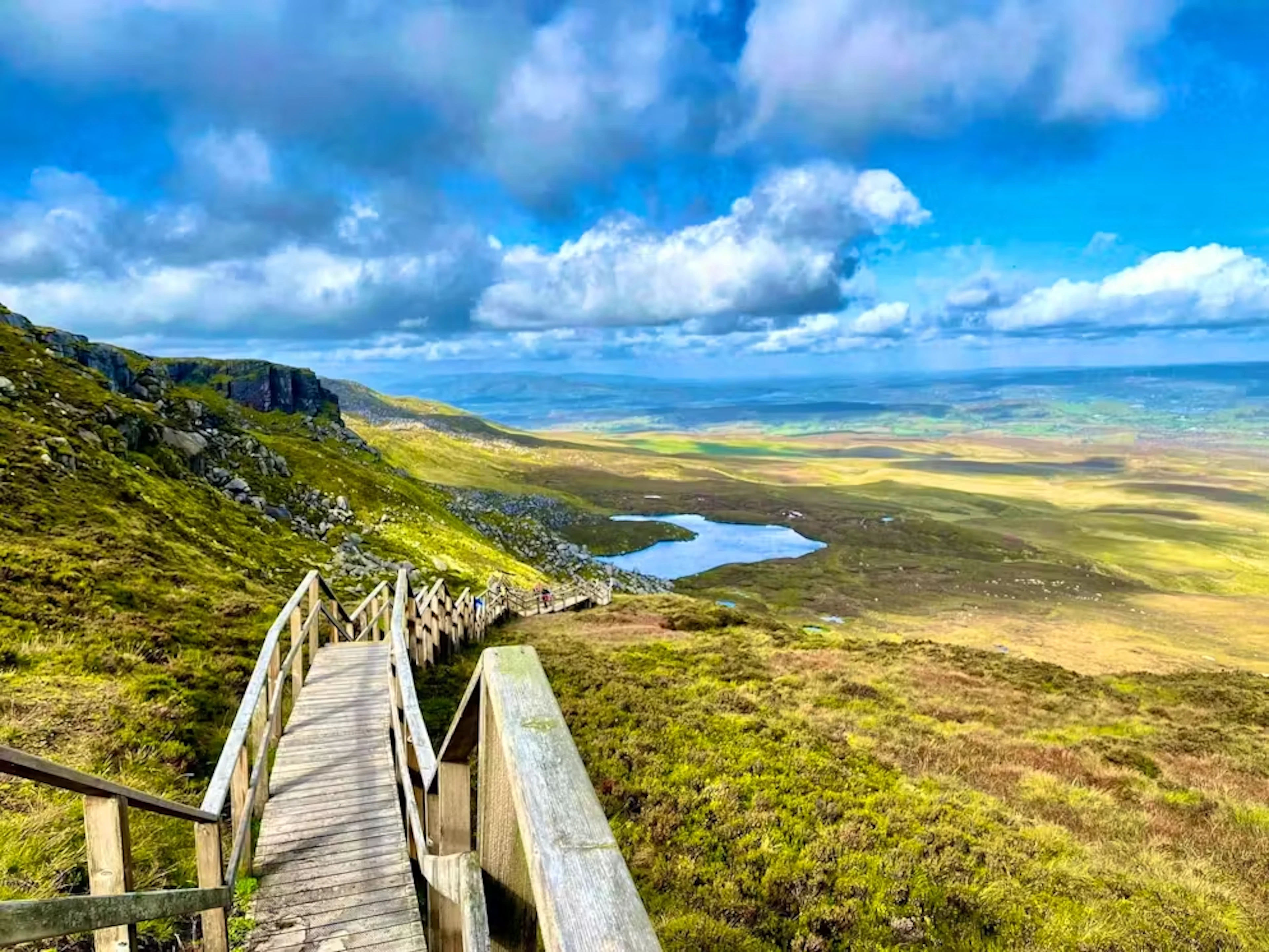 Natura e distese infinite: questo è ciò che la famiglia Kündig apprezza dell'Irlanda.