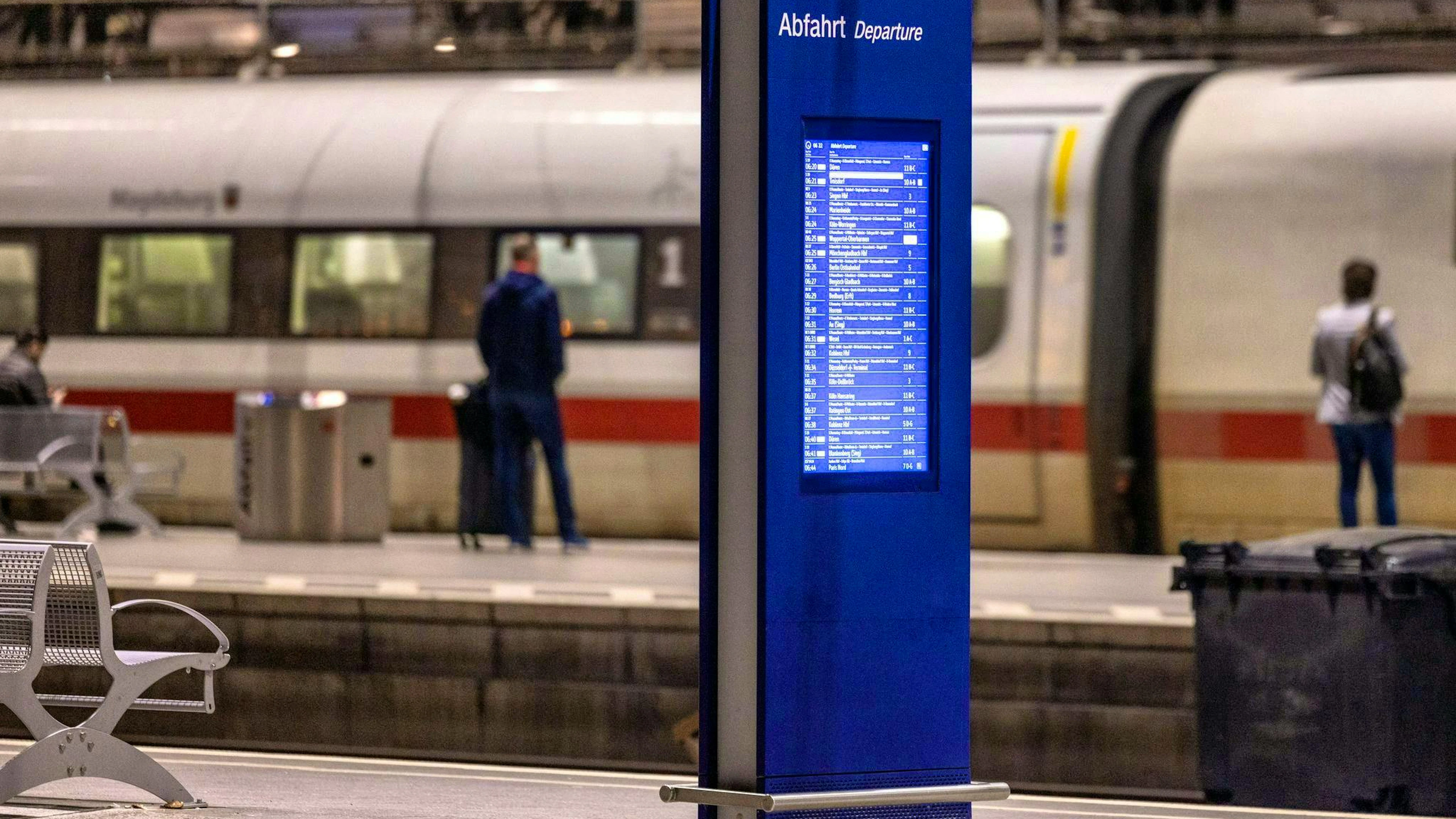 All train service in Germany is currently suspended. (File photo)