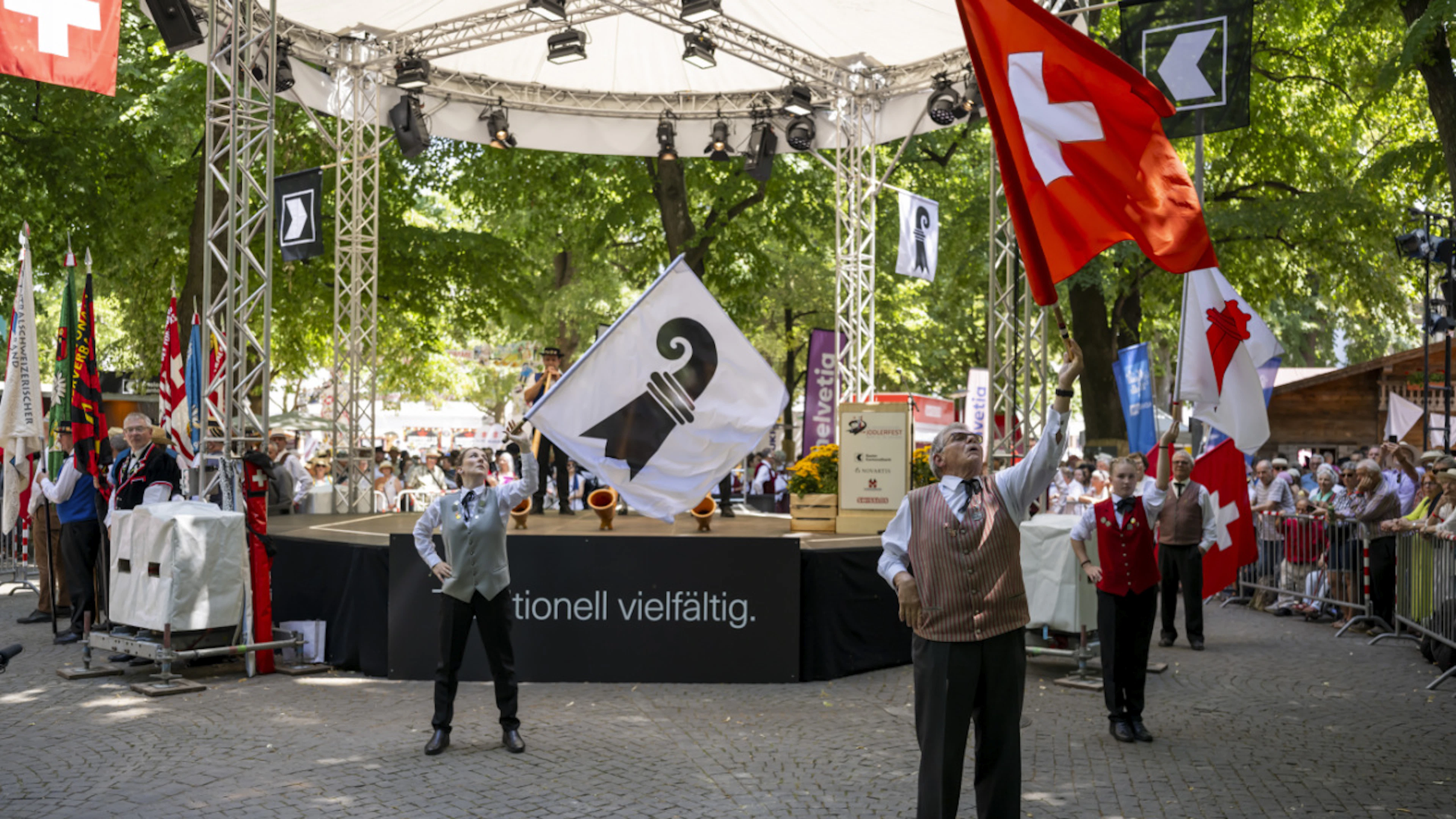Startschuss zum 32. Eidgenössischen Jodlerfest in Basel