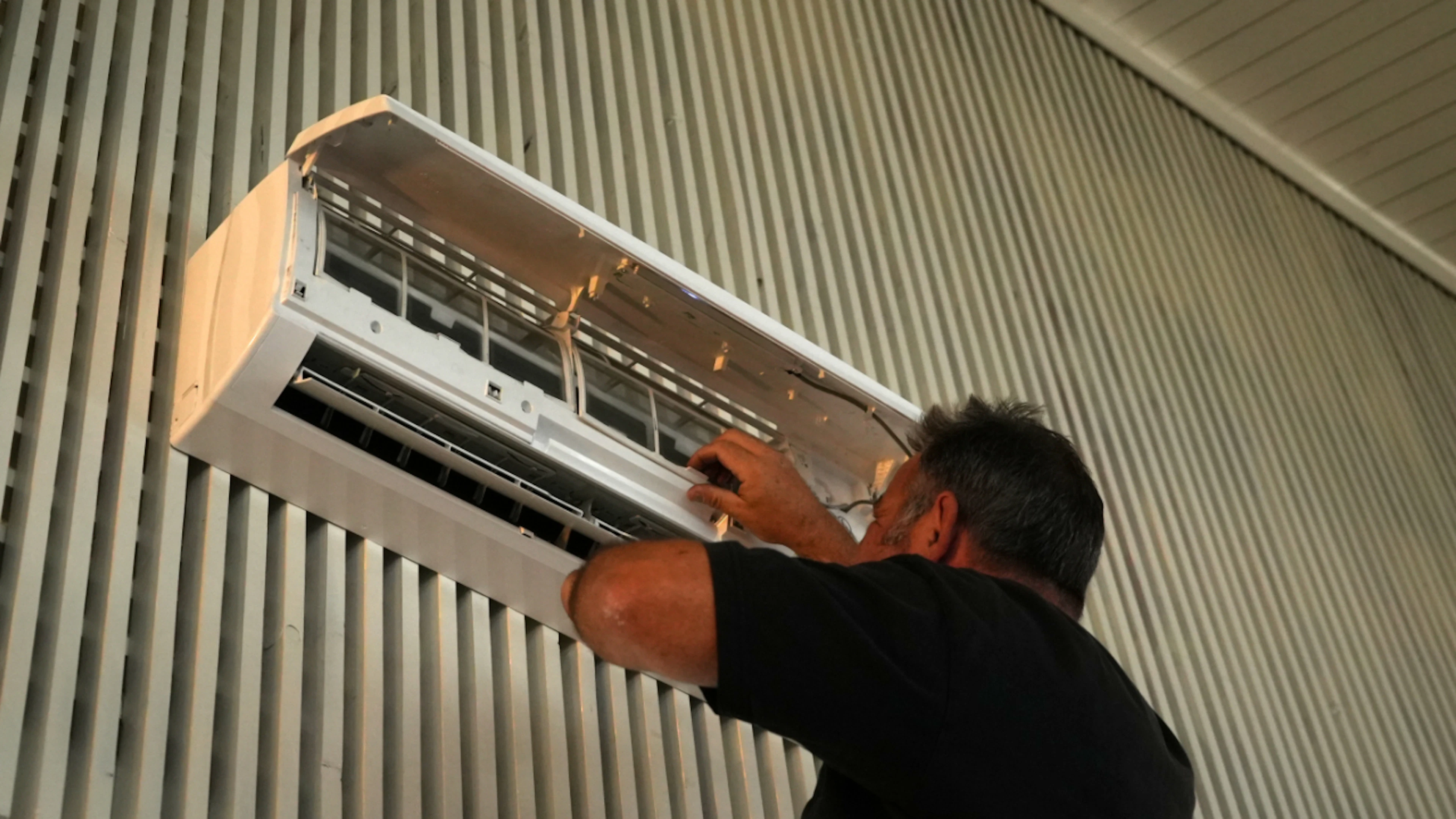An air conditioner can help with overheated apartments.