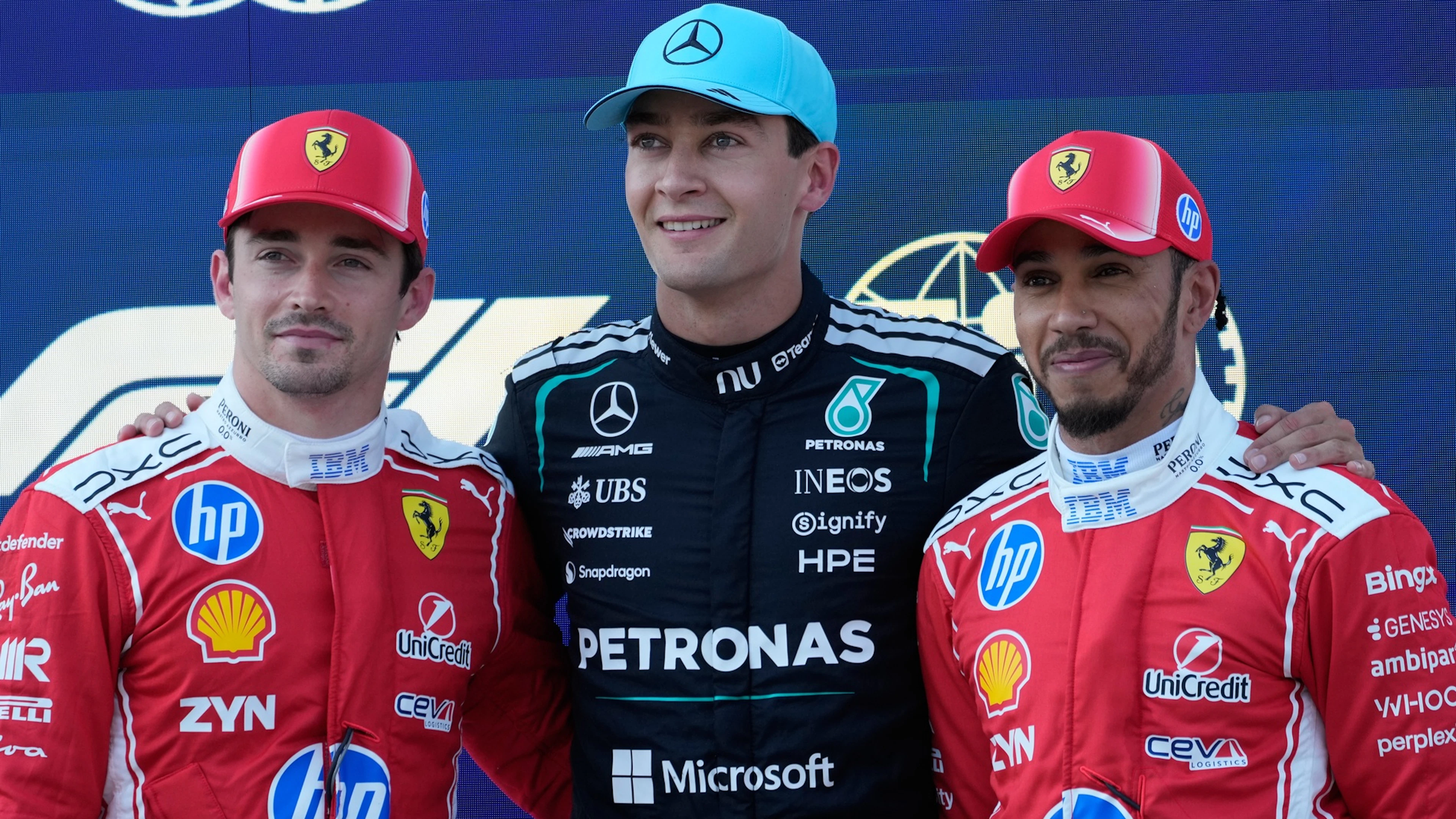 Russell auf Pole nach Verstappen-Crash