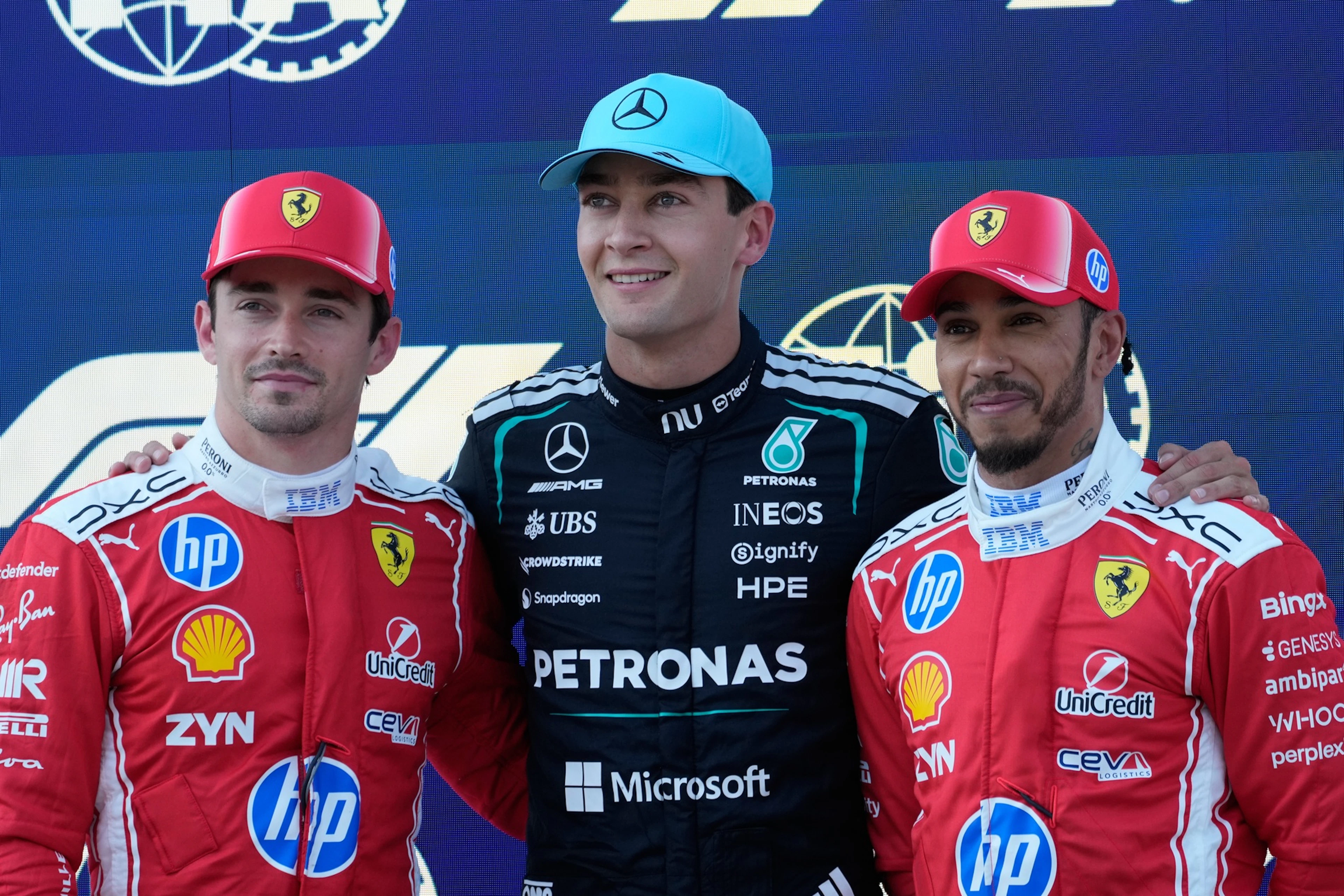 Russell auf Pole nach Verstappen-Crash