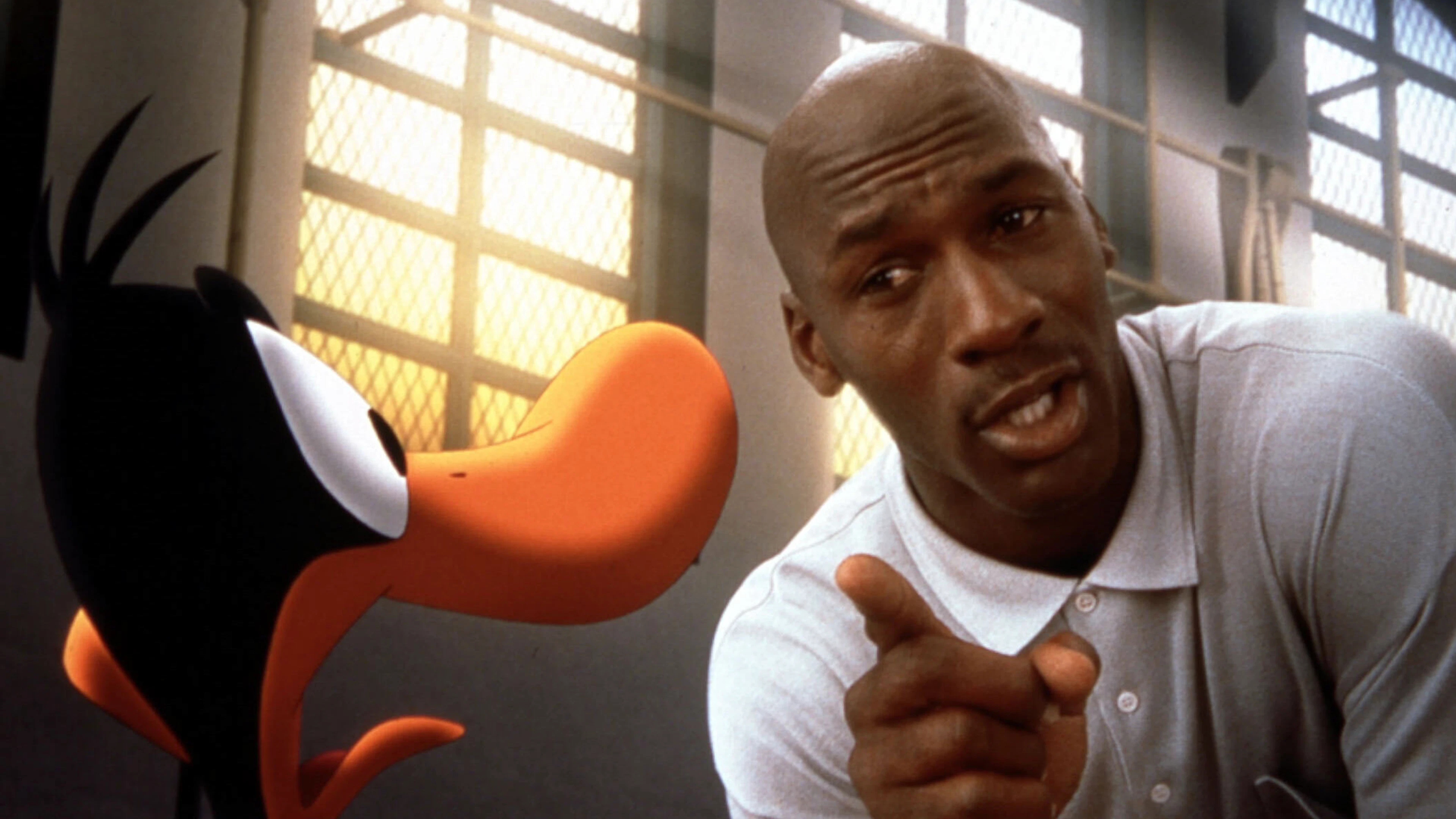Michael Jordan 1996 im Film «Space Jam». Der Basketball-Superstar ist längst mehr als ein Sportler – er ist das Gesicht einer ganzen Generation.
