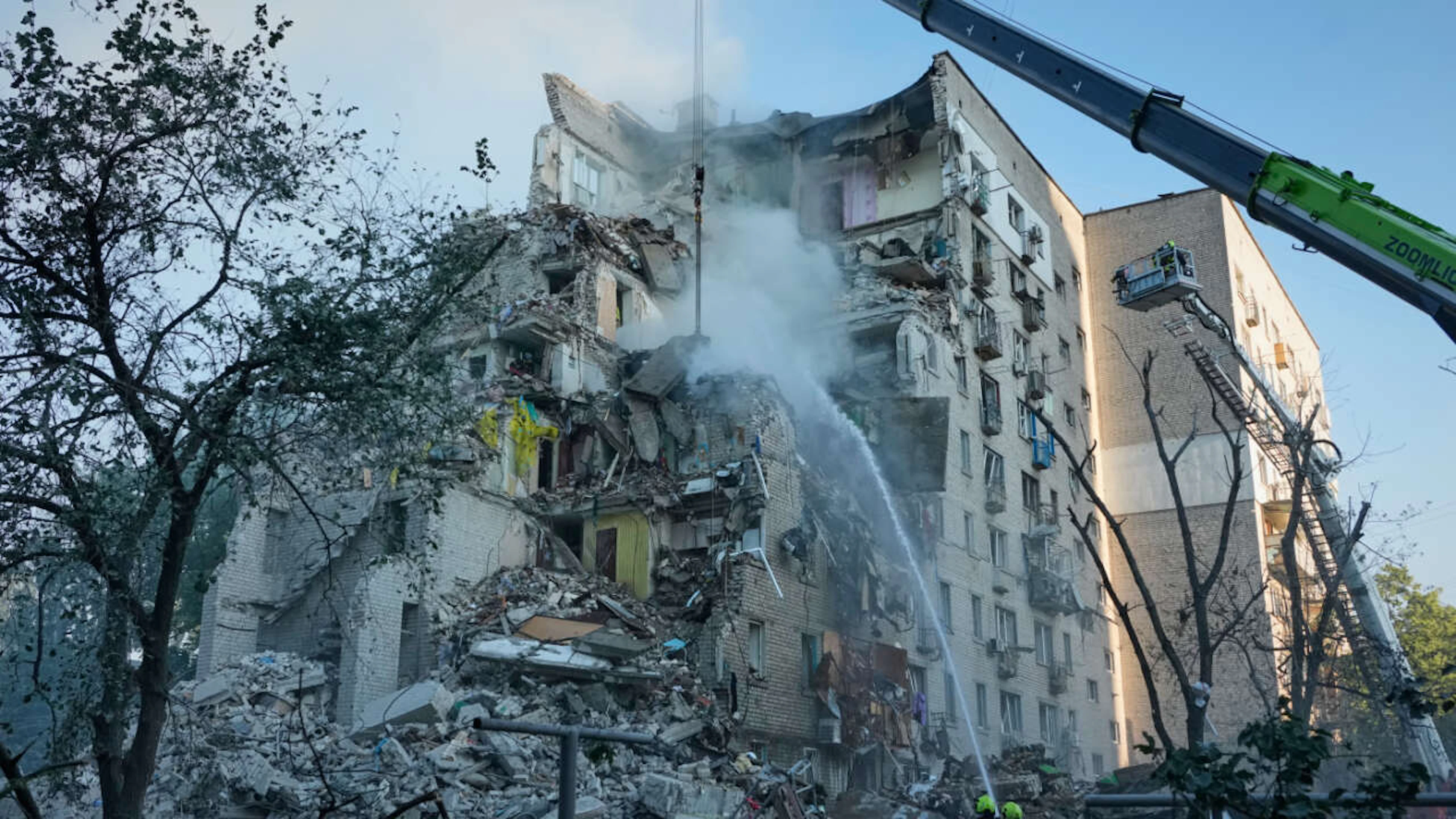Ancora morte e distruzione nella capitale.