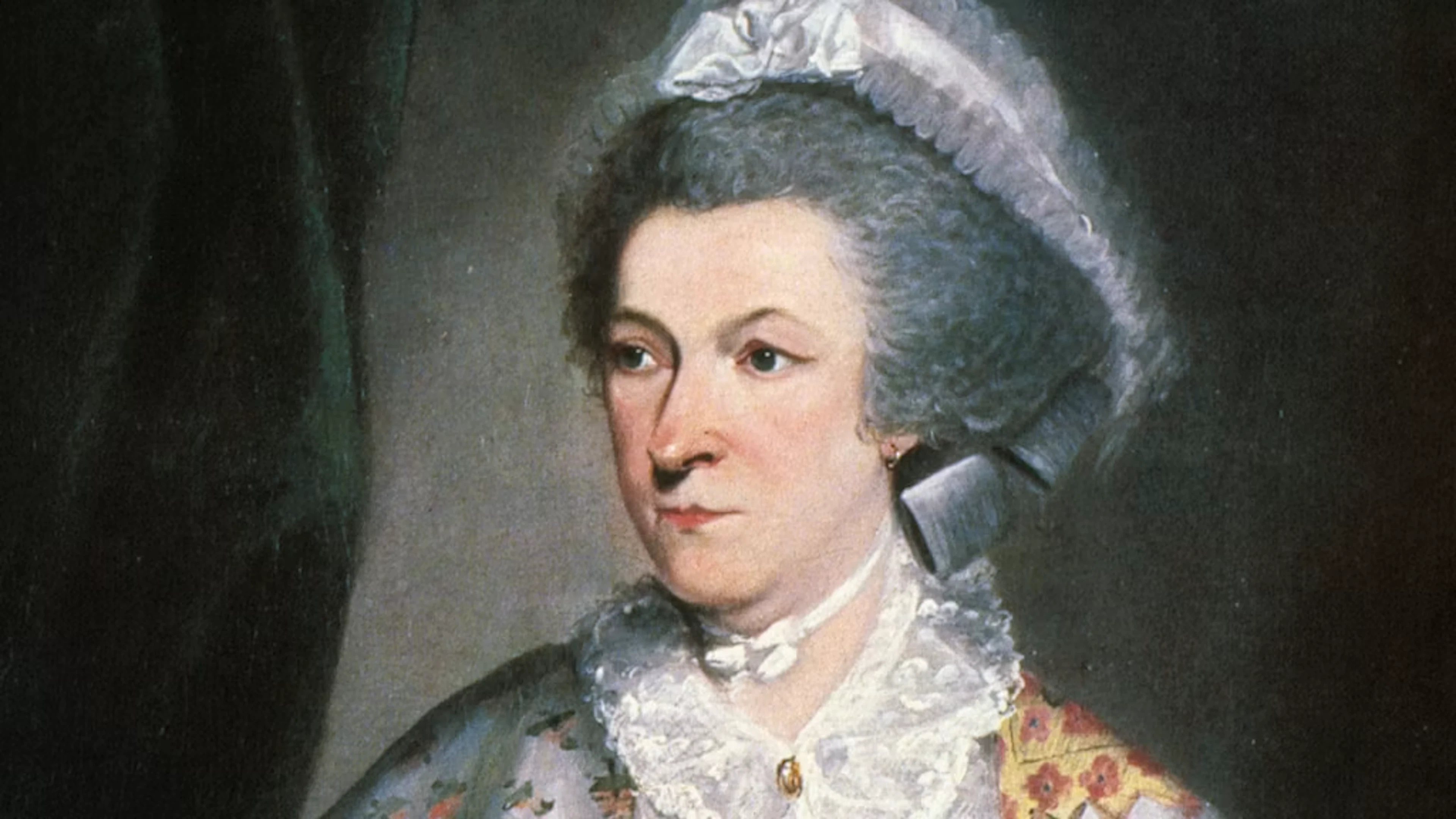Abigail Adams (1744-1818) est considérée comme une femme cultivée, intéressée par la politique et dotée d'une force d'opinion hors du commun pour son époque. En tant que confidente la plus proche de son mari, elle joue également un rôle important dans la relation mouvementée que celui-ci entretient avec Thomas Jefferson.