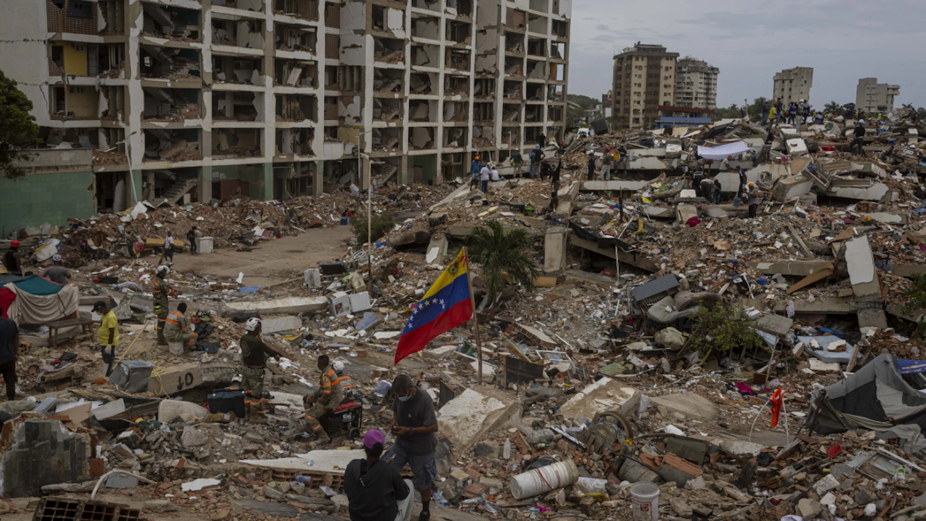Il nuovo bilancio dei morti nel terremoto in Venezuela sfiora le 3'000 unità