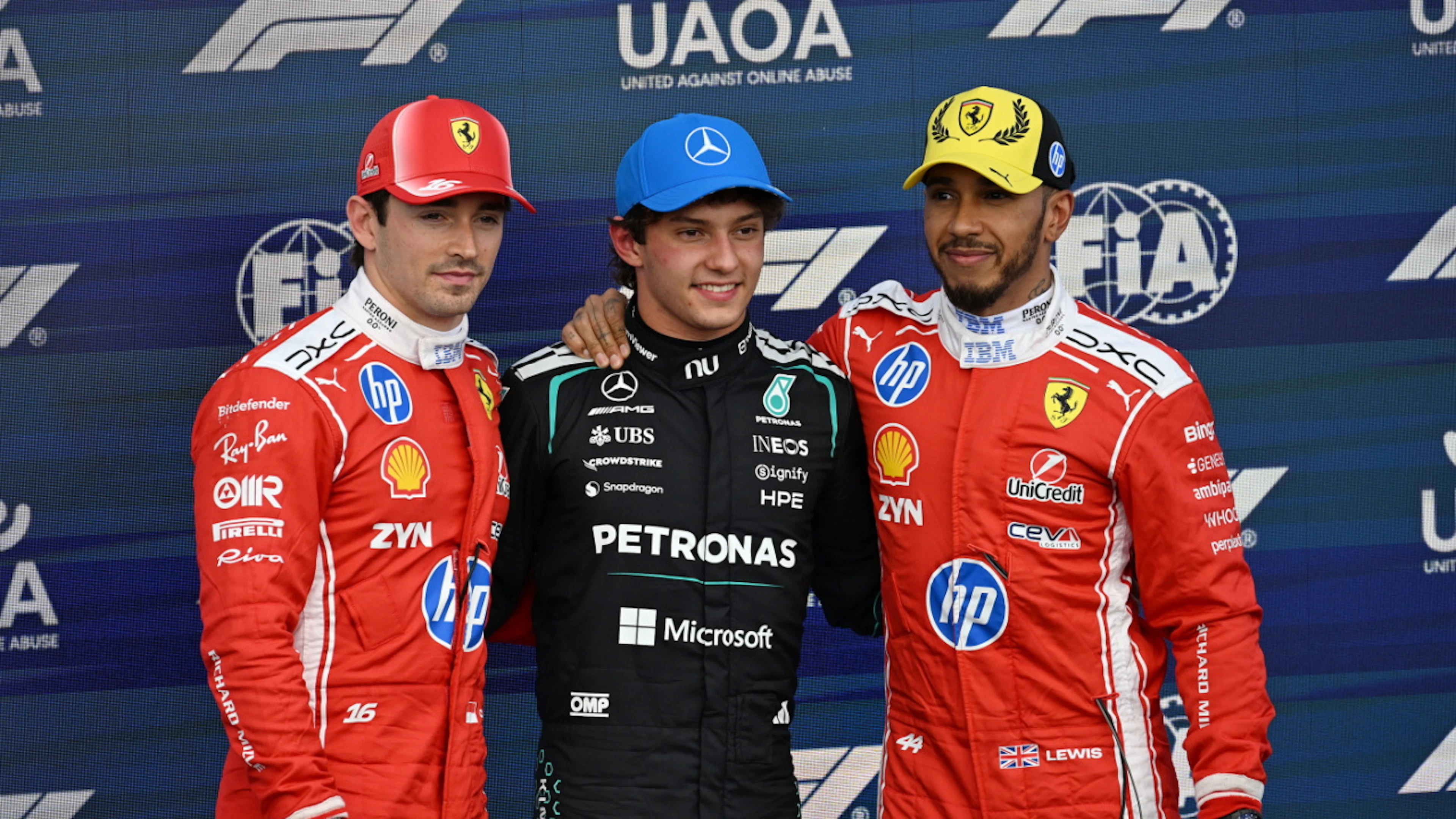 Auch in Silverstone steht Mercedes auf der Pole-Position