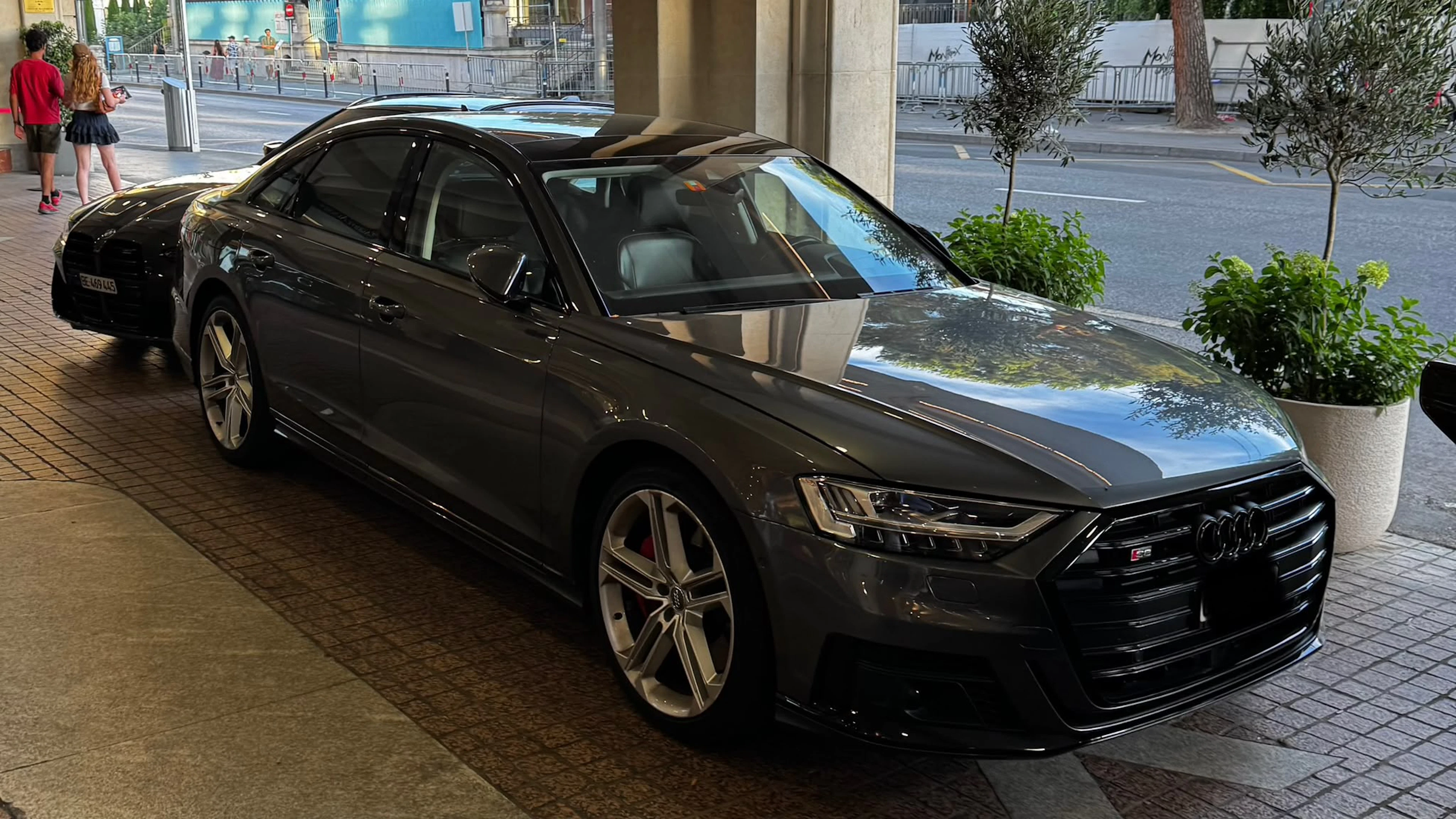 … ein zackiger Audi, uii uii uii.