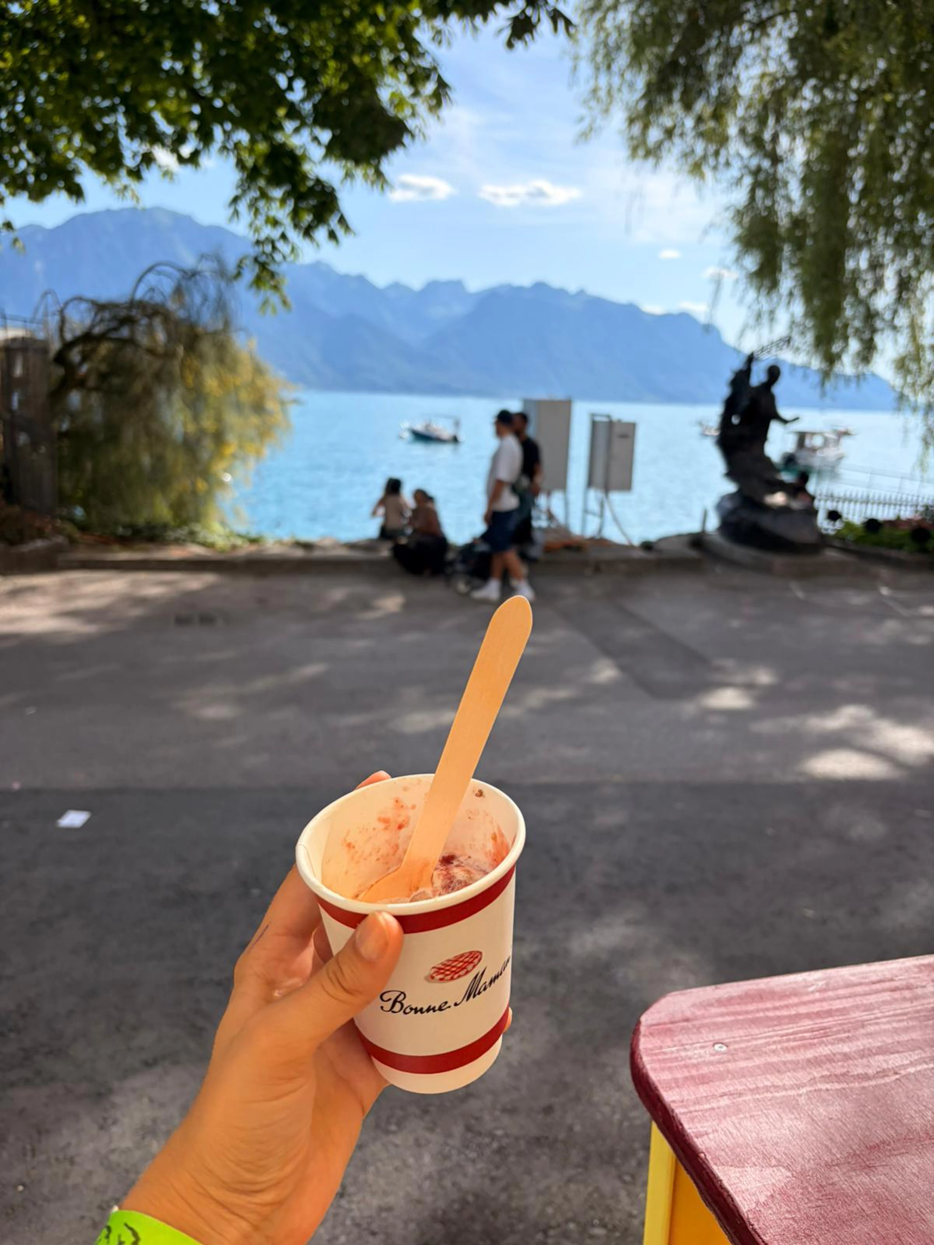 blue Host Selena empfiehlt das Bonne Maman-Glace: «Mindestens eins pro Tag, bester Snack ever!»