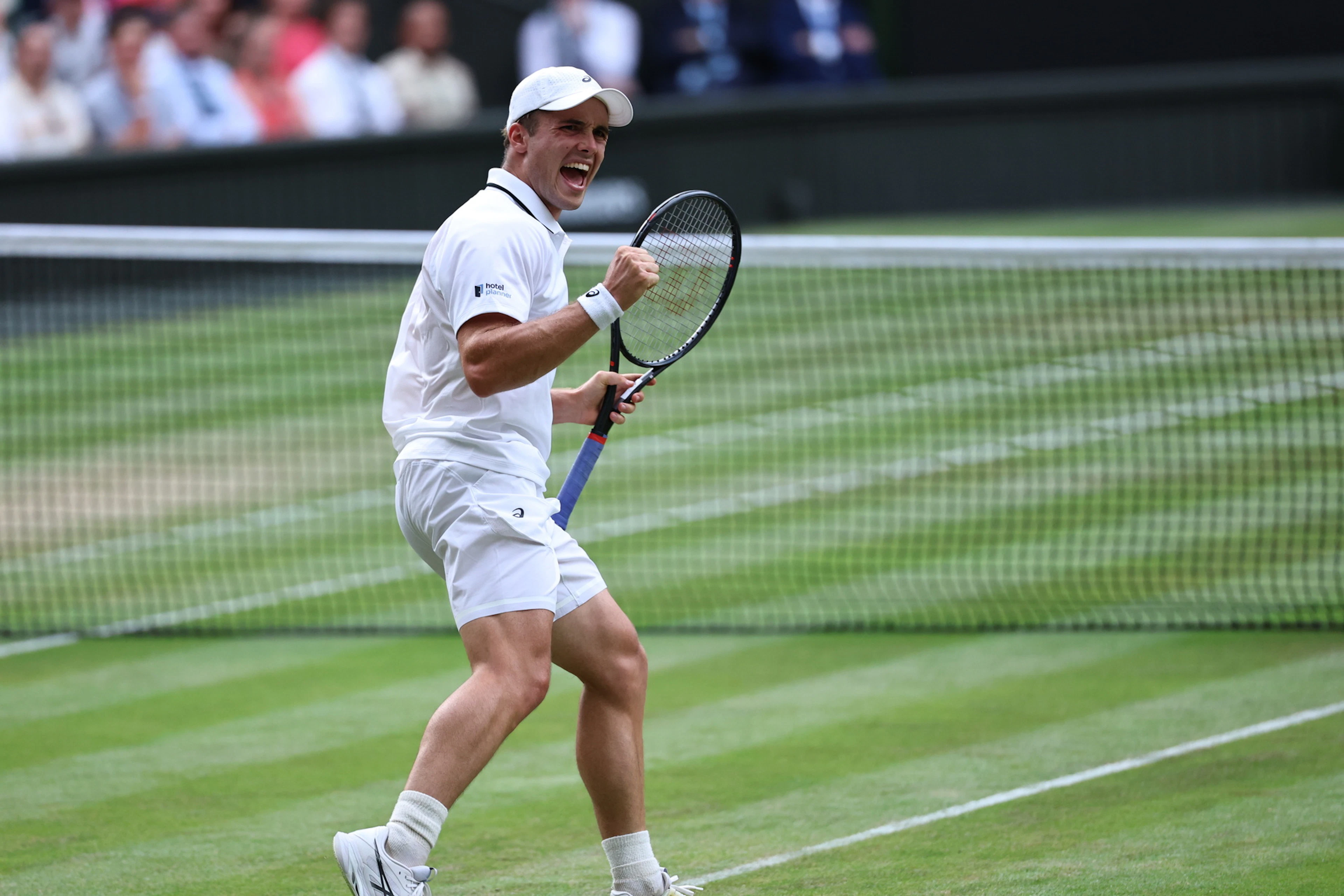 Kann sein Glück kaum glauben: Arthur Fery steht in Wimbledon im Viertelfinal