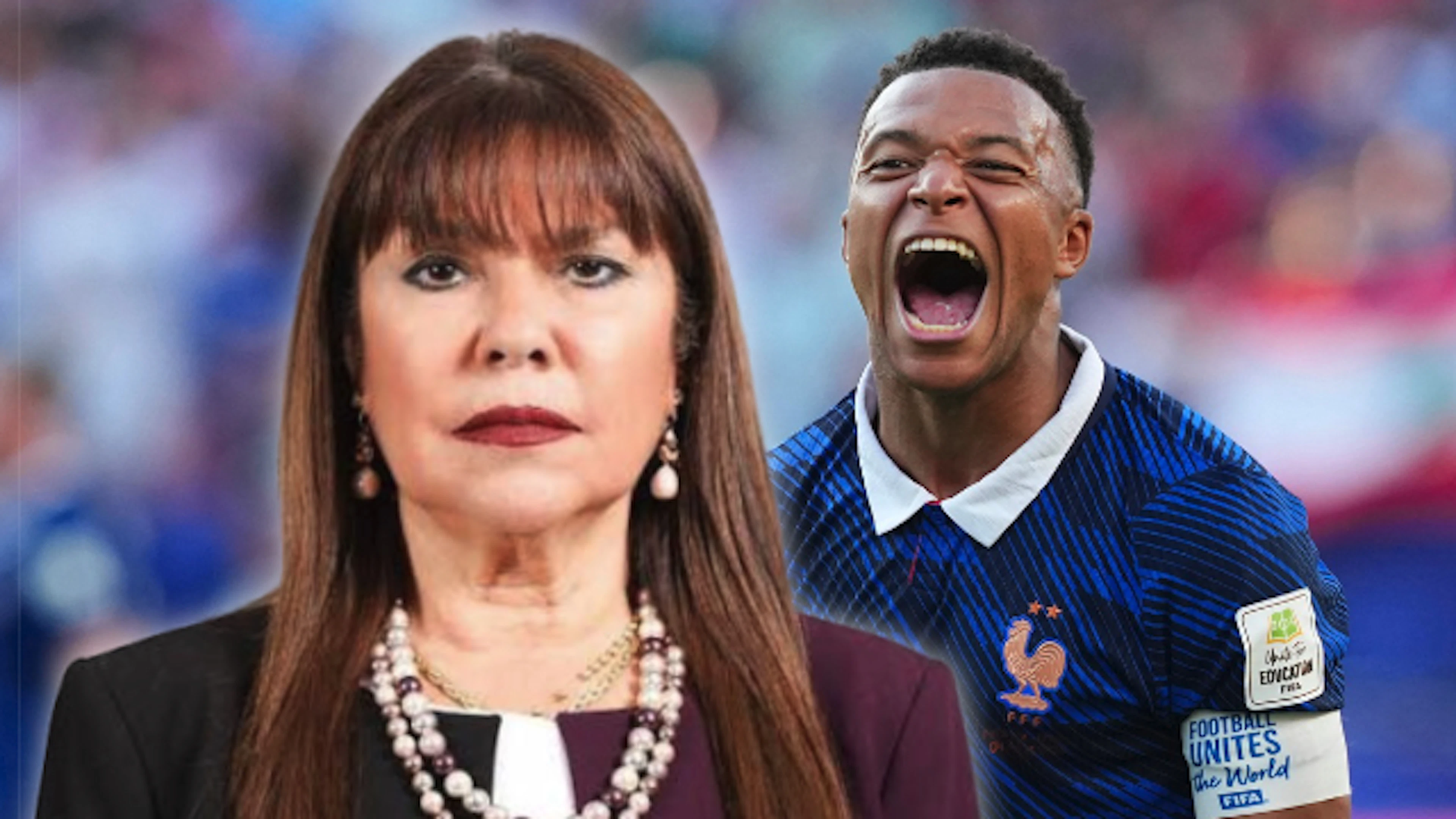 Die paraguayische Senatorin Celeste Amarilla de Boccia attackiert Kylian Mbappé auf X mit Worten, die jenseits von Gut und Böse sind.