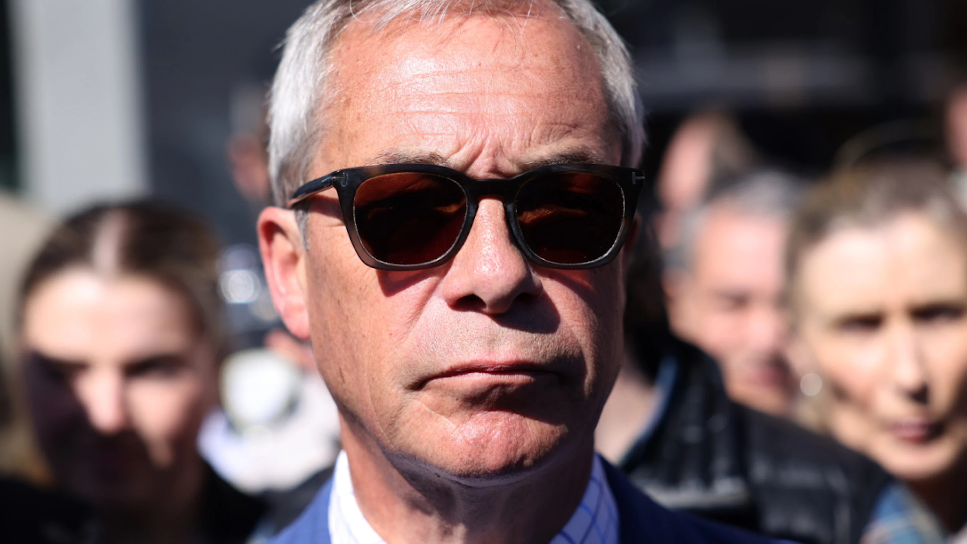 Il leader del partito Reform Uk Nigel Farage