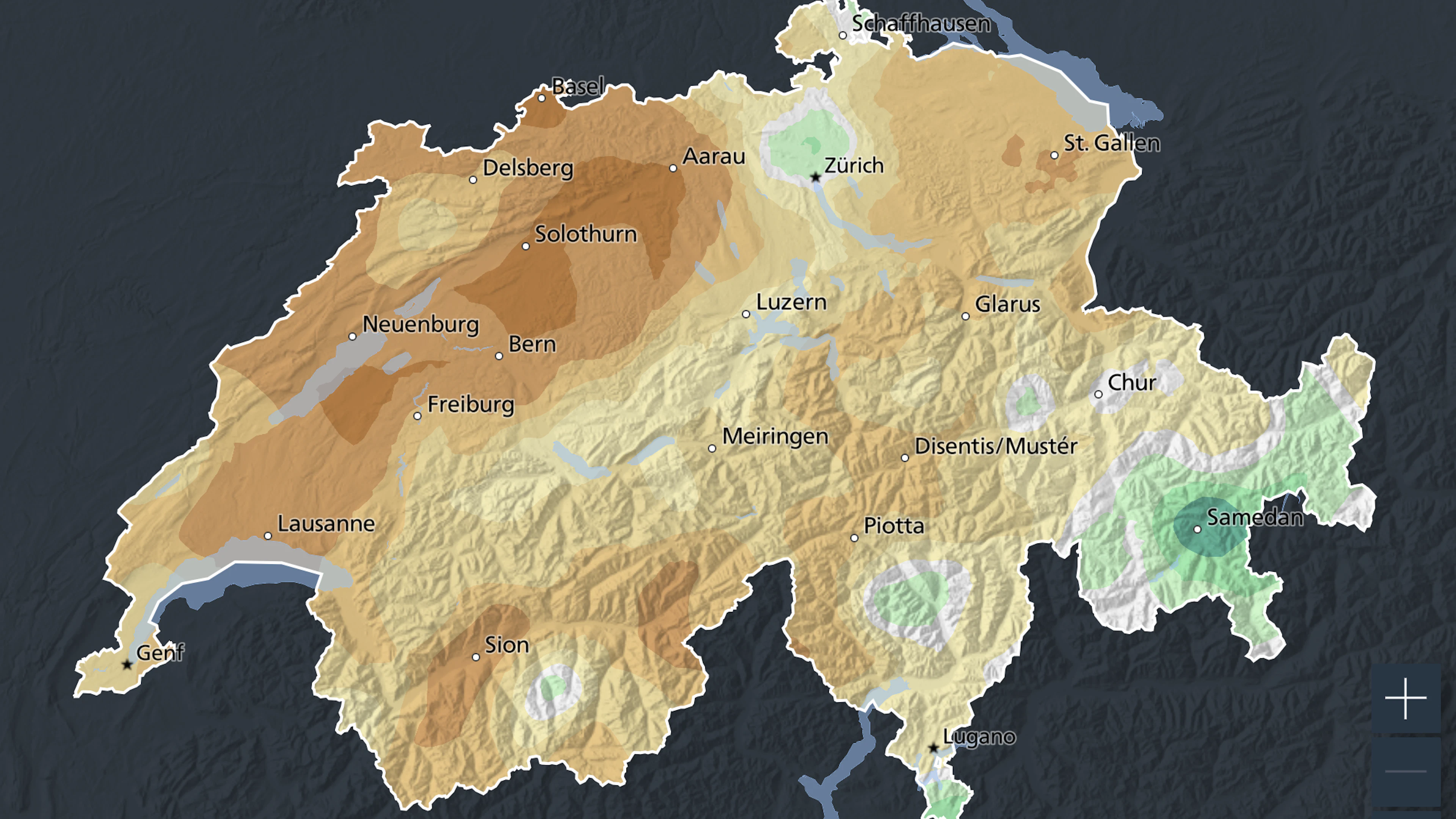 La Suisse s'assèche – voici les conséquences déjà visibles