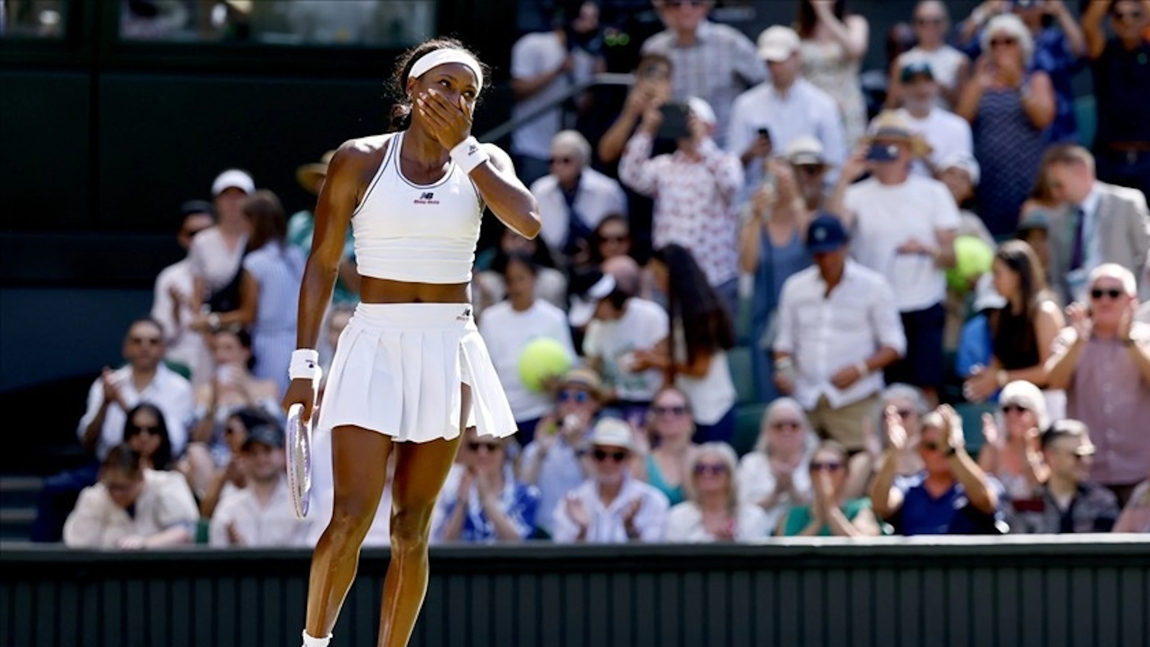 Gauff fa suo il derby dei quarti a Wimbledon