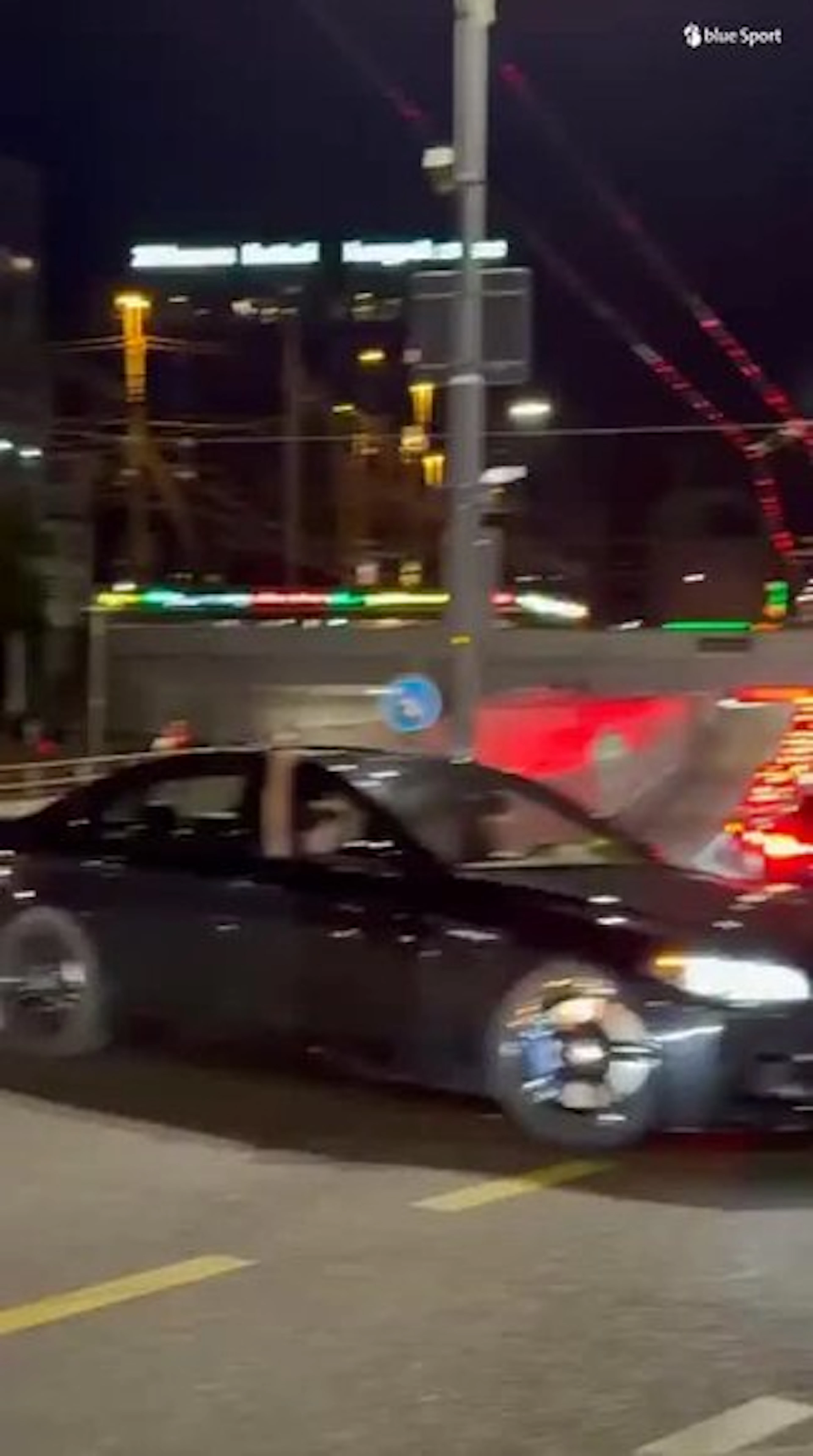 Auto-Korso an der Langstrasse