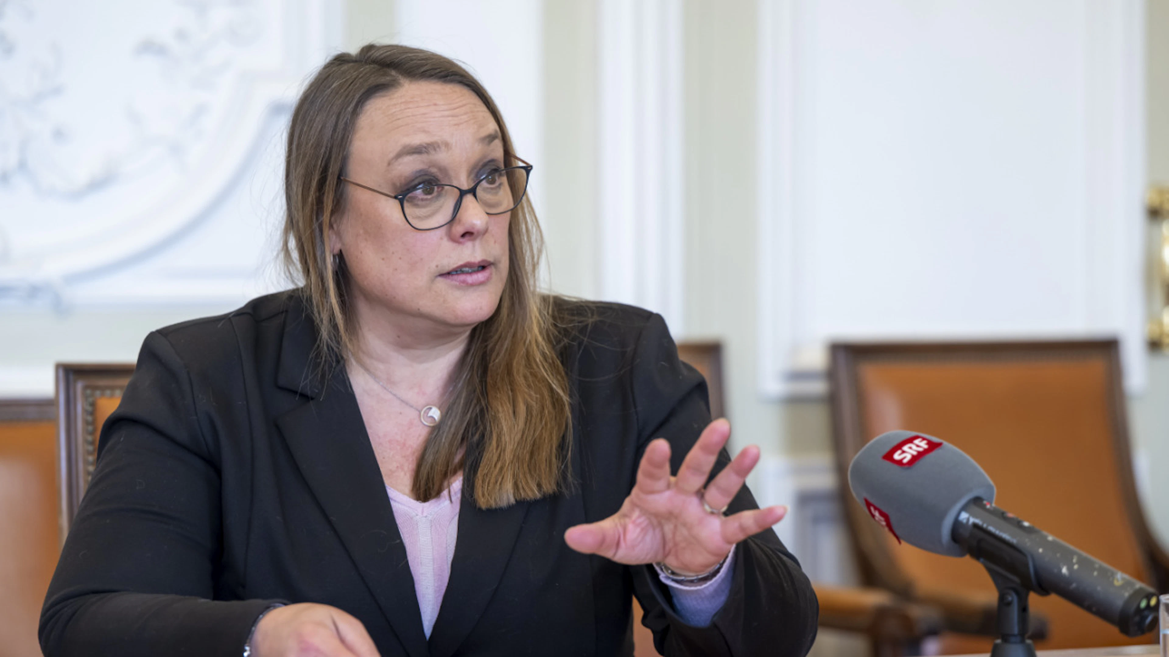 La consigliera di Stato ginevrina Carole-Anne Kast.