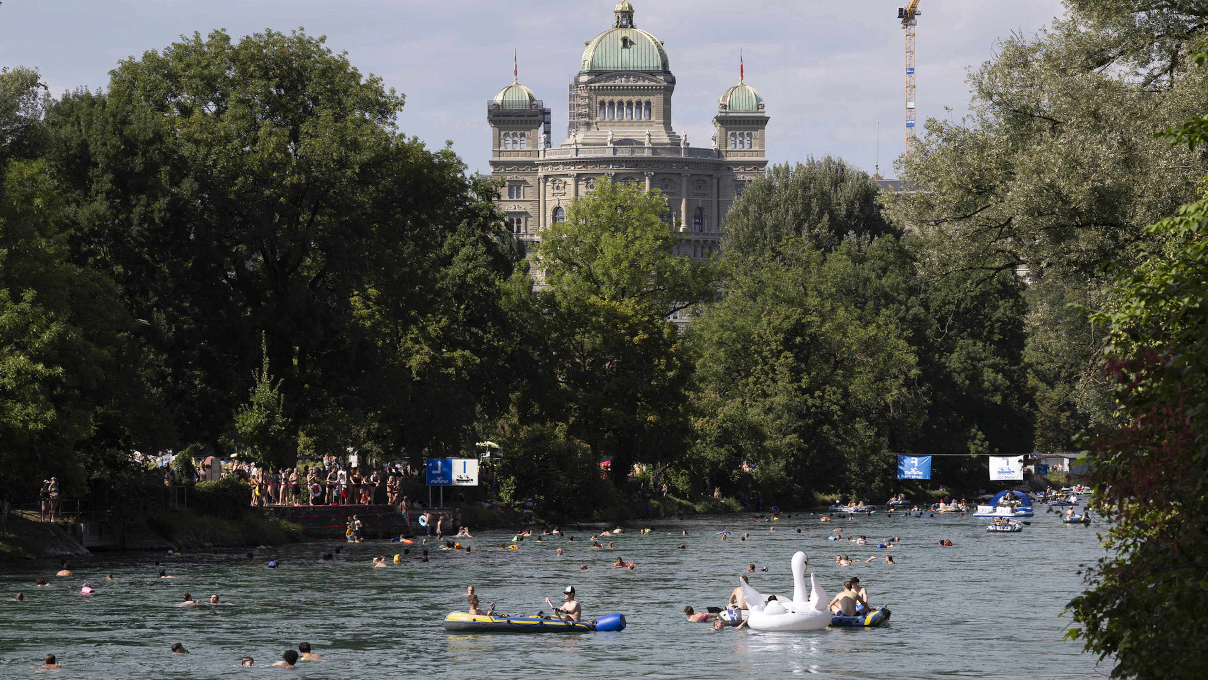 La Suisse, paradis de la nage en eau vive