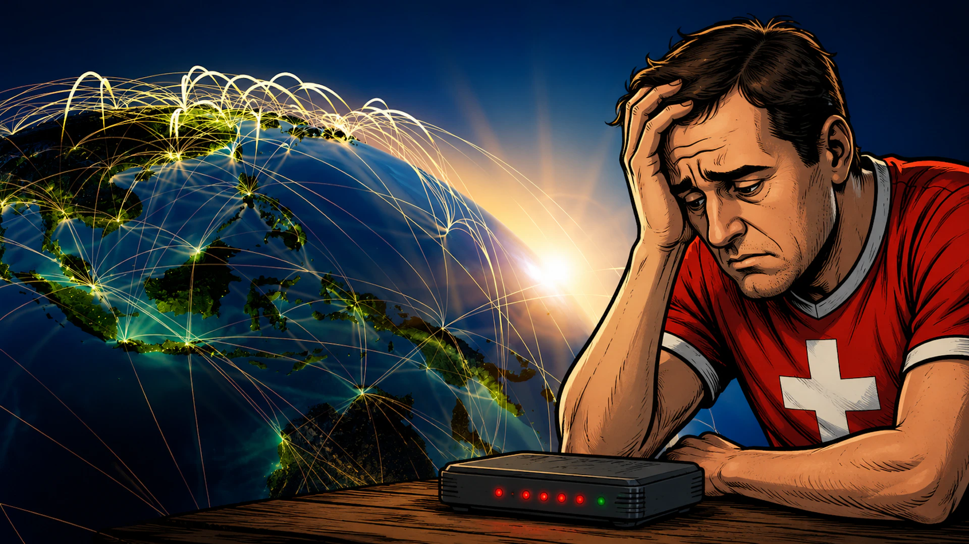 Warum belegt die Schweiz im globalen Internet-Ranking nur Platz 34?