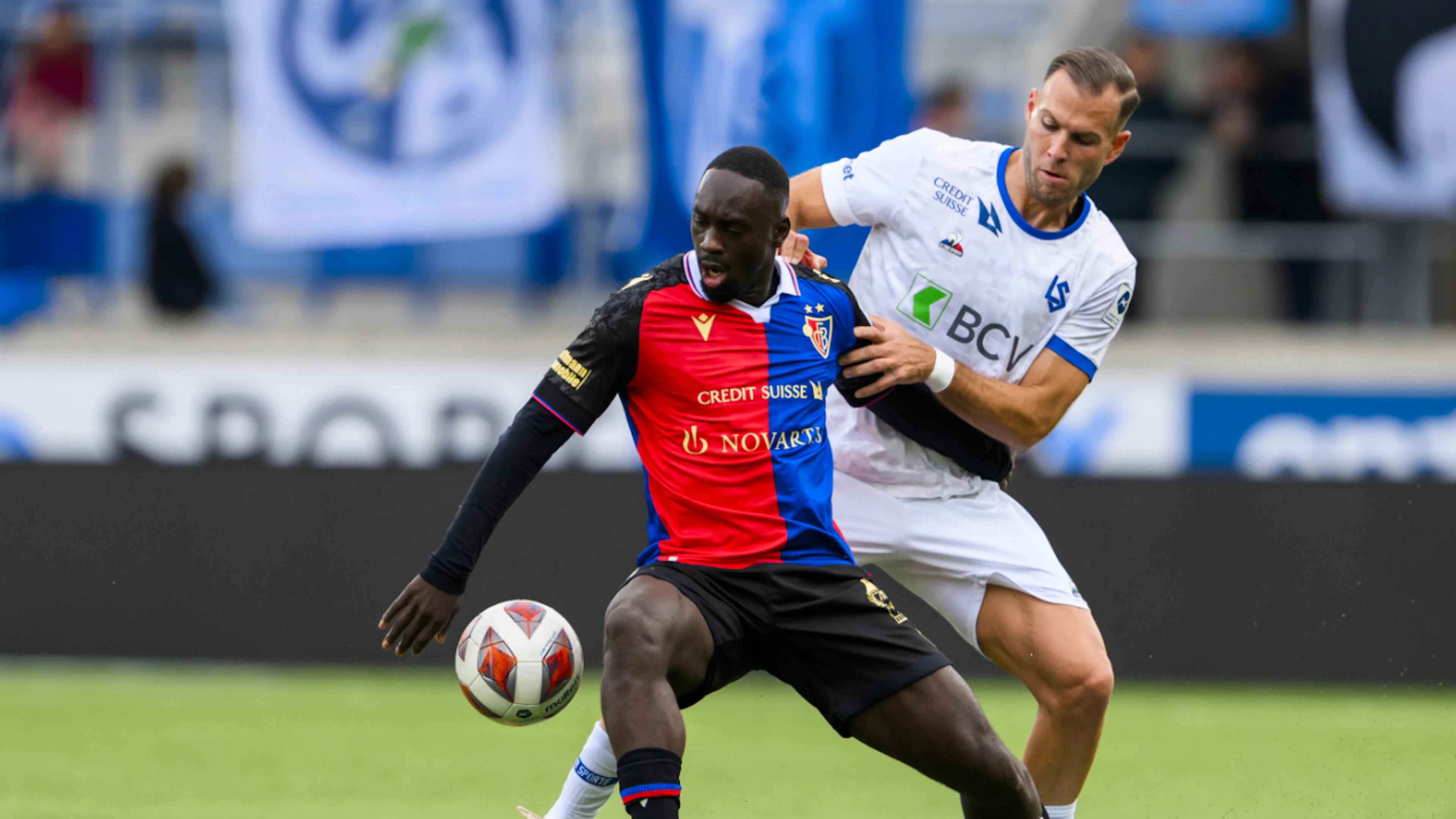 Jean-Kévin Augustin im Oktober 2023 im Trikot des FC Basel